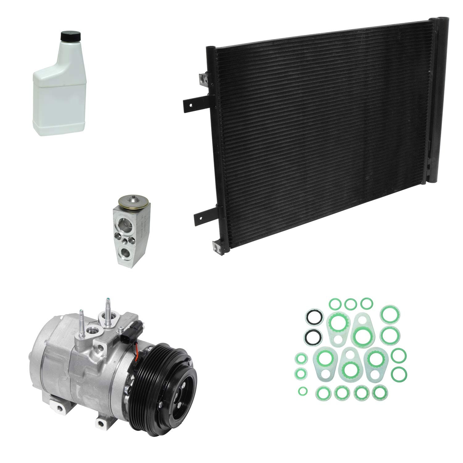 New A/C Compressor and Component Kit for F-250 Super Duty F-350 Super Duty