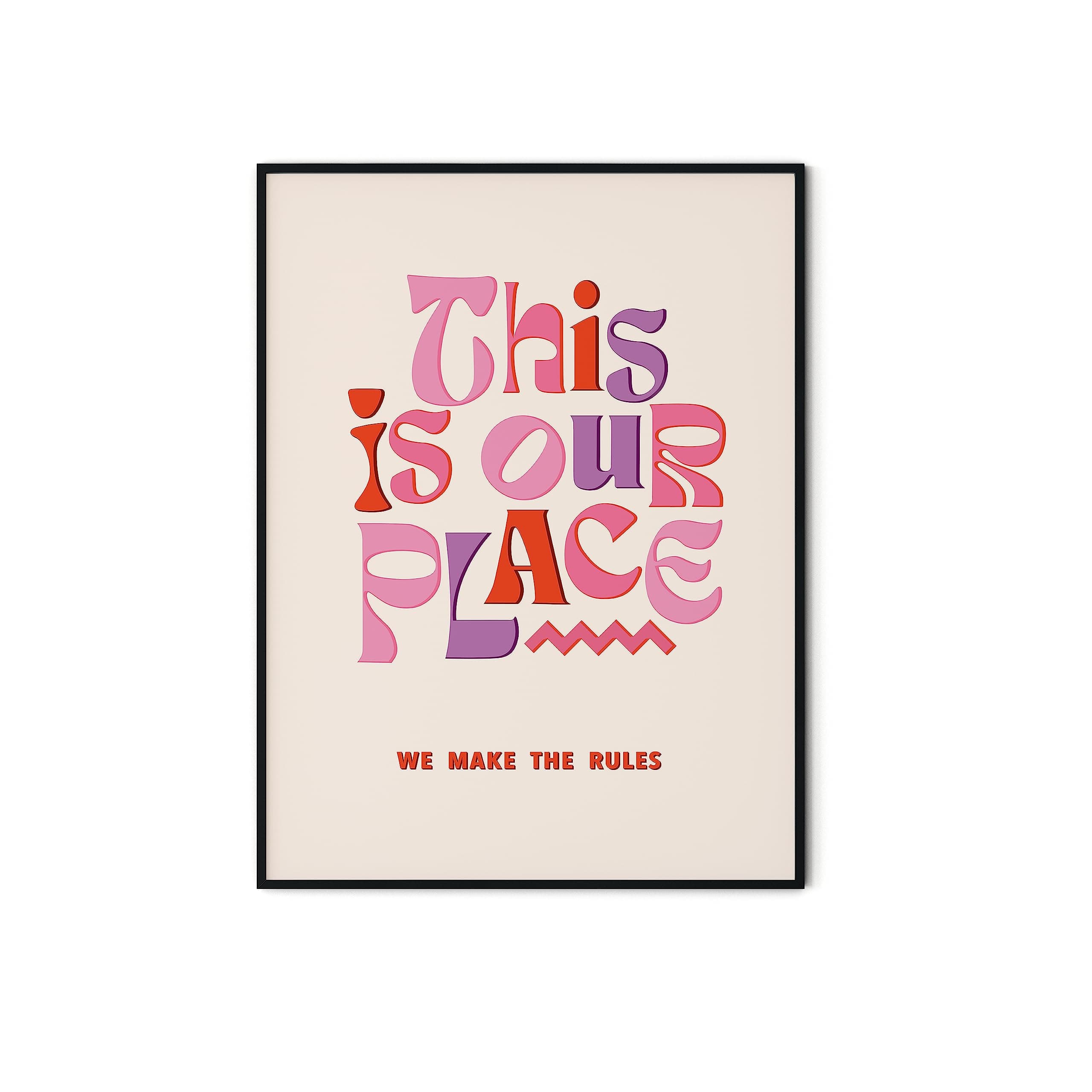 This is our place Poster
