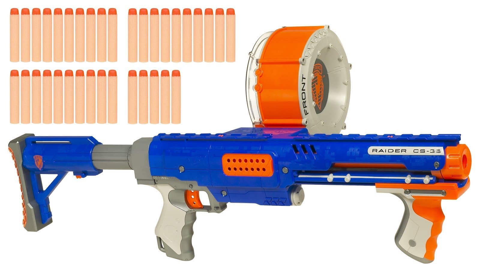 Nerf N-Strike Raider Rapid Fire CS-35 Dart Blaster - Blue