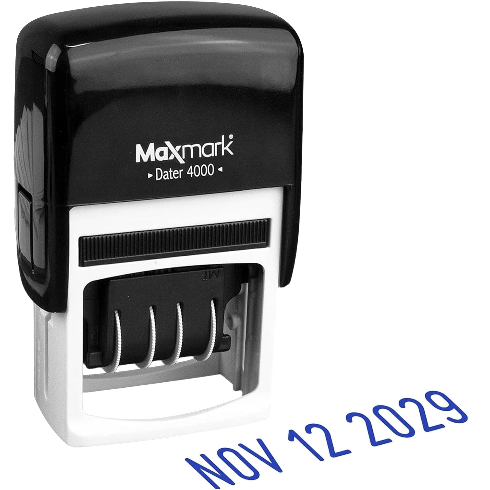 Dater 4000 Self Inking Date Stamp - Blue