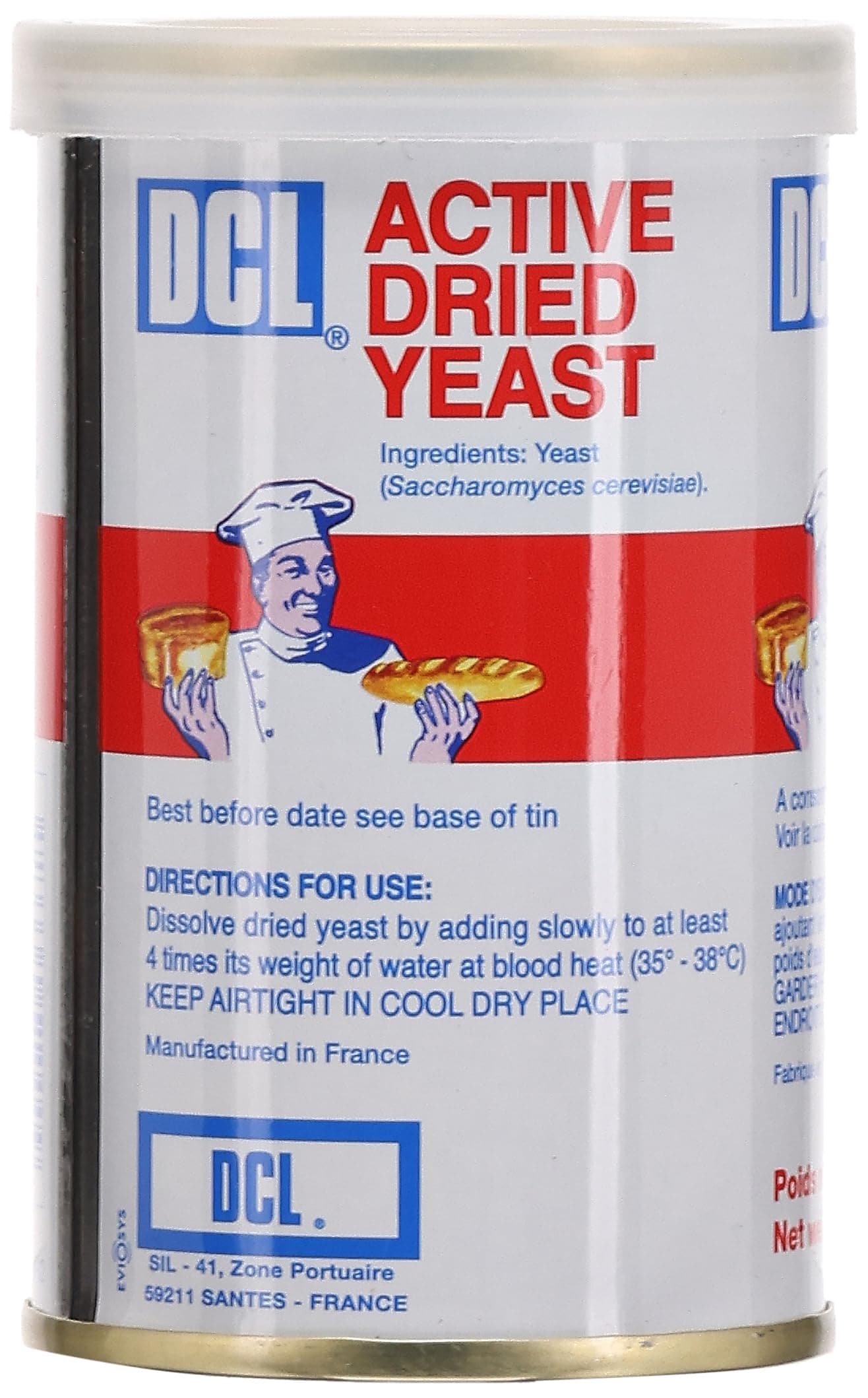 D.C.L. Active Dried Yeast 125 G