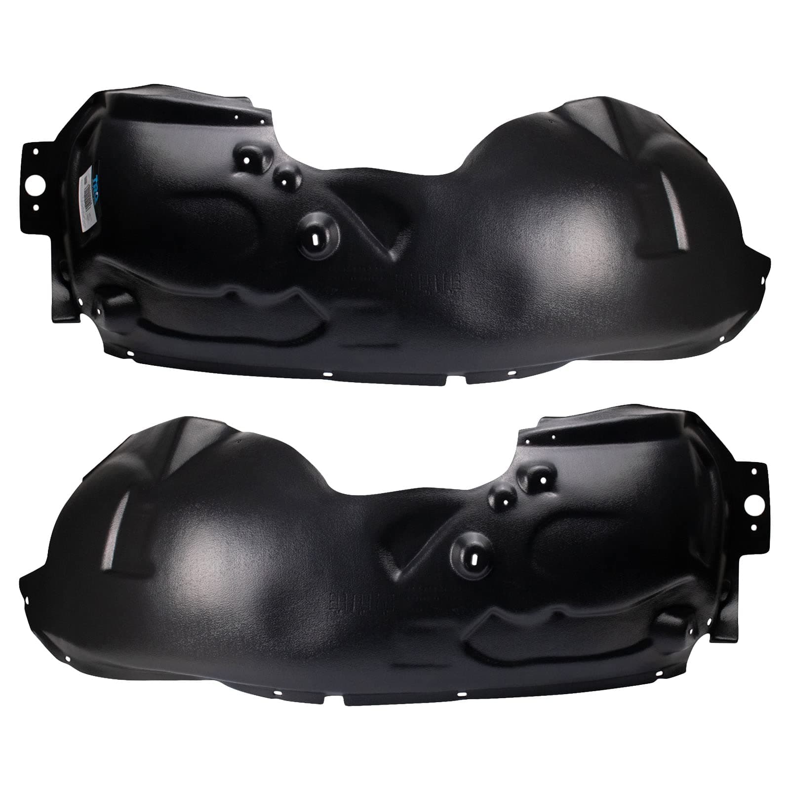 TRQ Front Inner Fender Liner Set Compatible with 2011-2016 Ford F-250 F-350 Super Duty