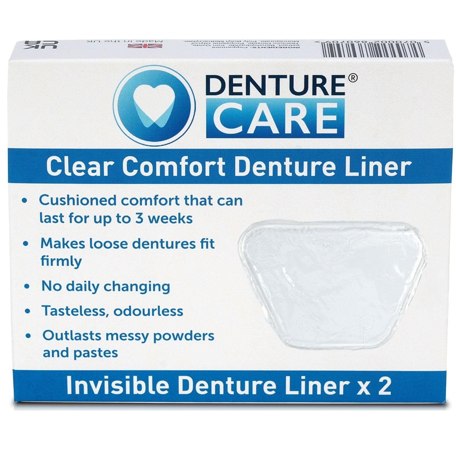 Clear Comfort Denture Liner