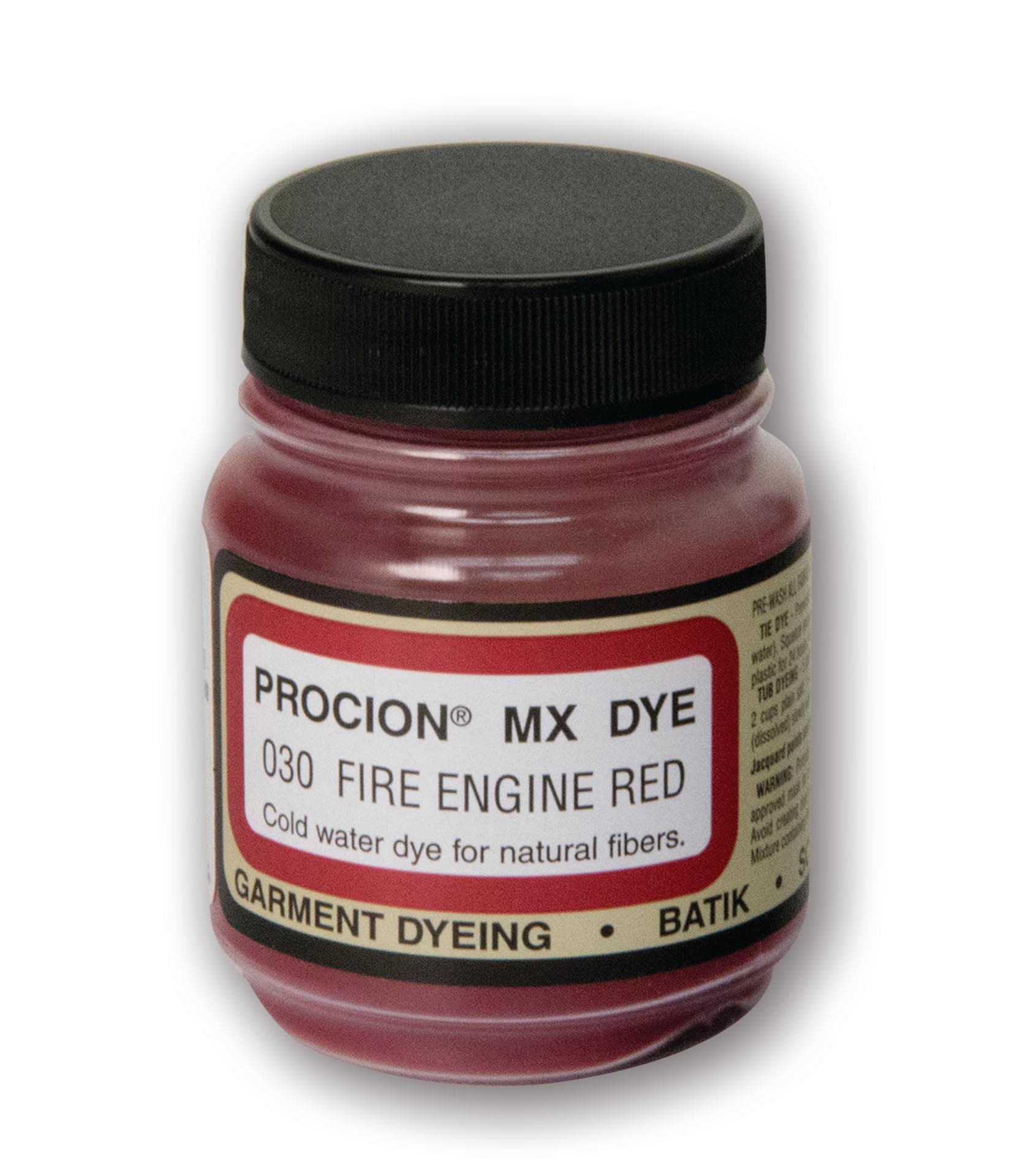 Jacquard Procion MX Dye 2/3 Ounce-Fire Engine Red (Parallel Import)