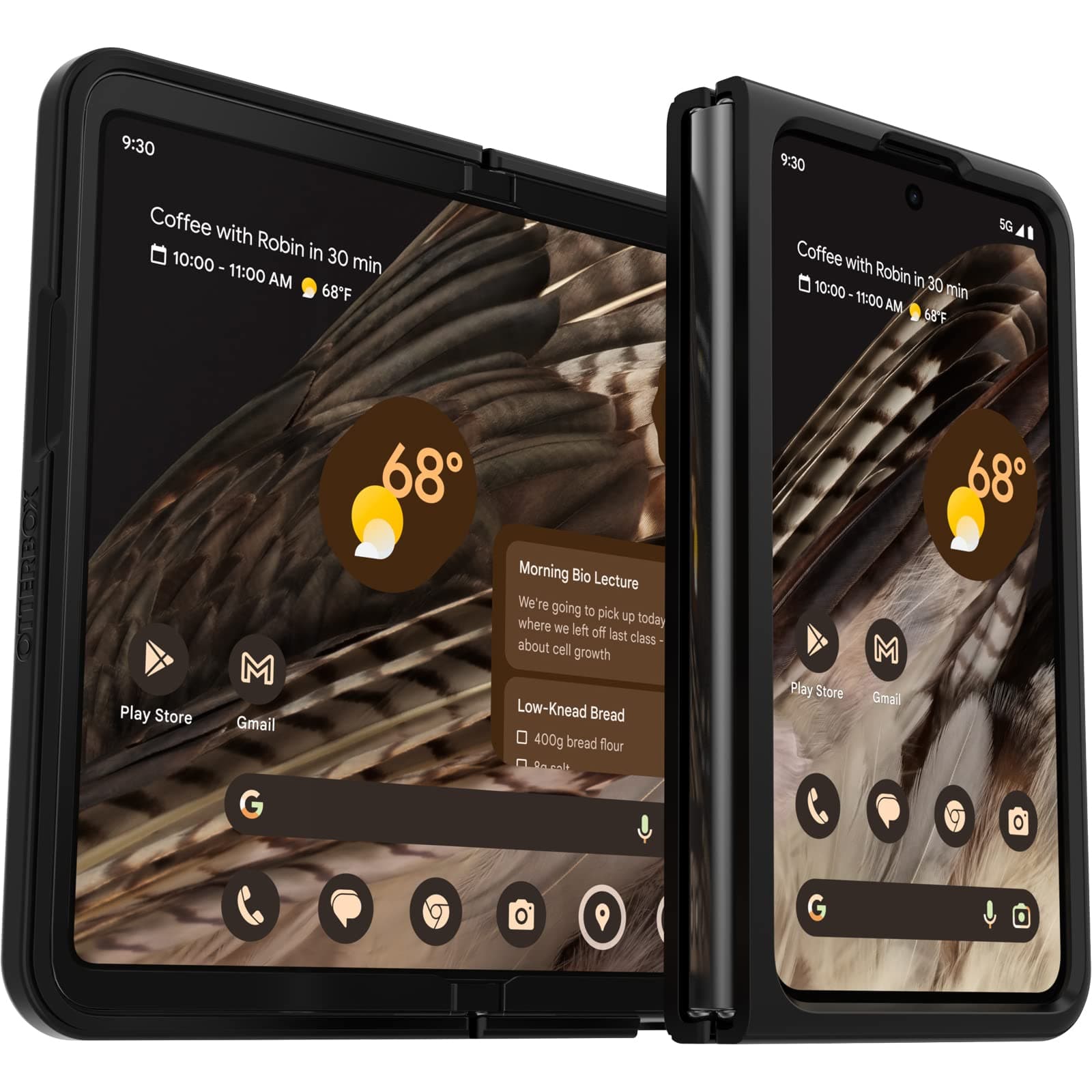 Thin Flex Series case for Google Pixel FOLD - Black