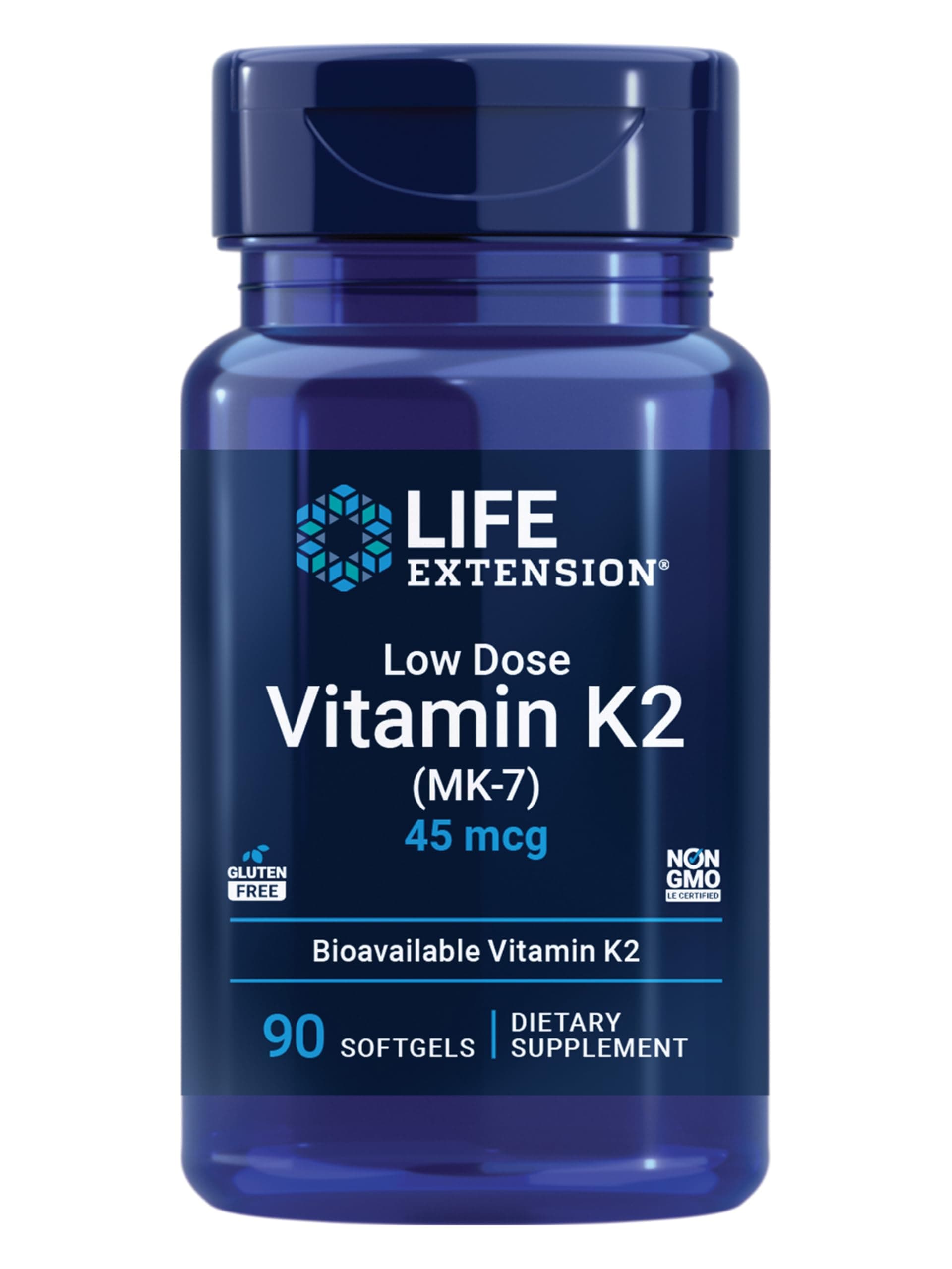 Low-dose Vitamin K2 Softgels 90-Count