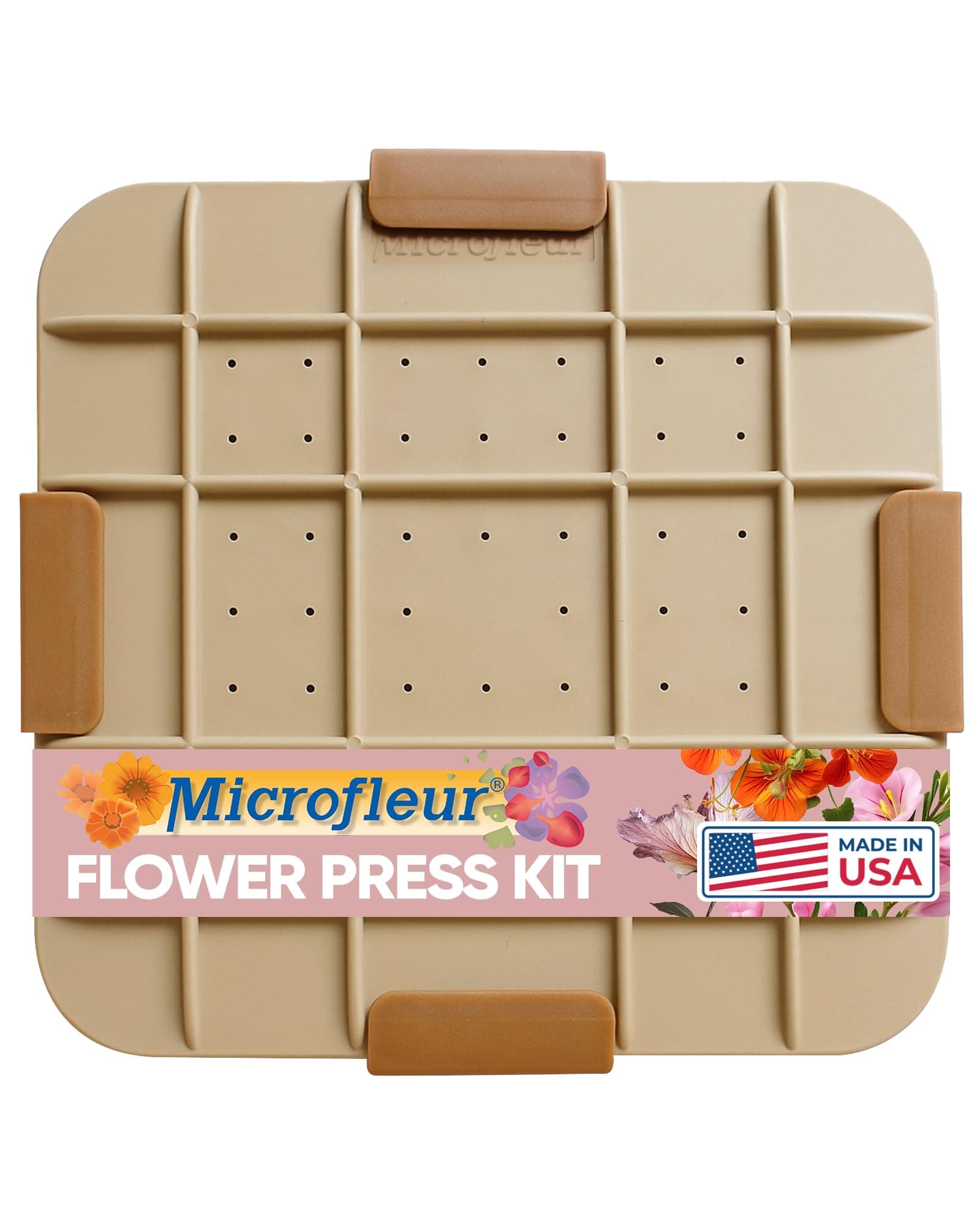 Microfleur 9" Microwave Max Flower Press
