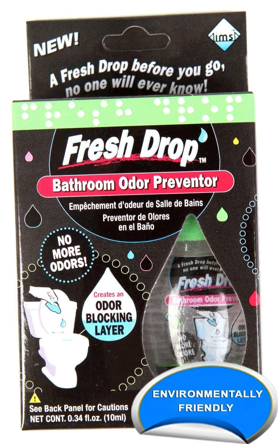 Fresh Drop Cleanlogic Bathroom Odor Preventor