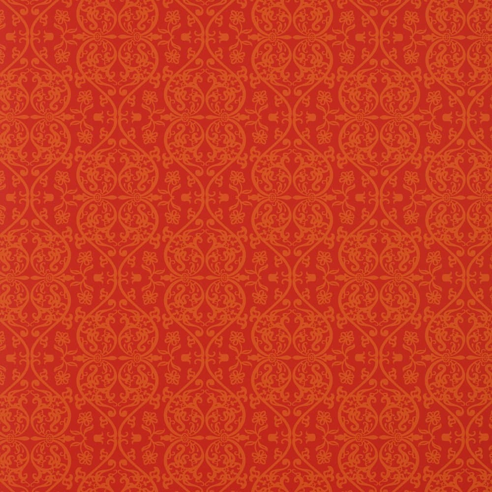 Marcel Red Wallpaper Roll - Wanders Quality Patterned Design - Colour: 18138
