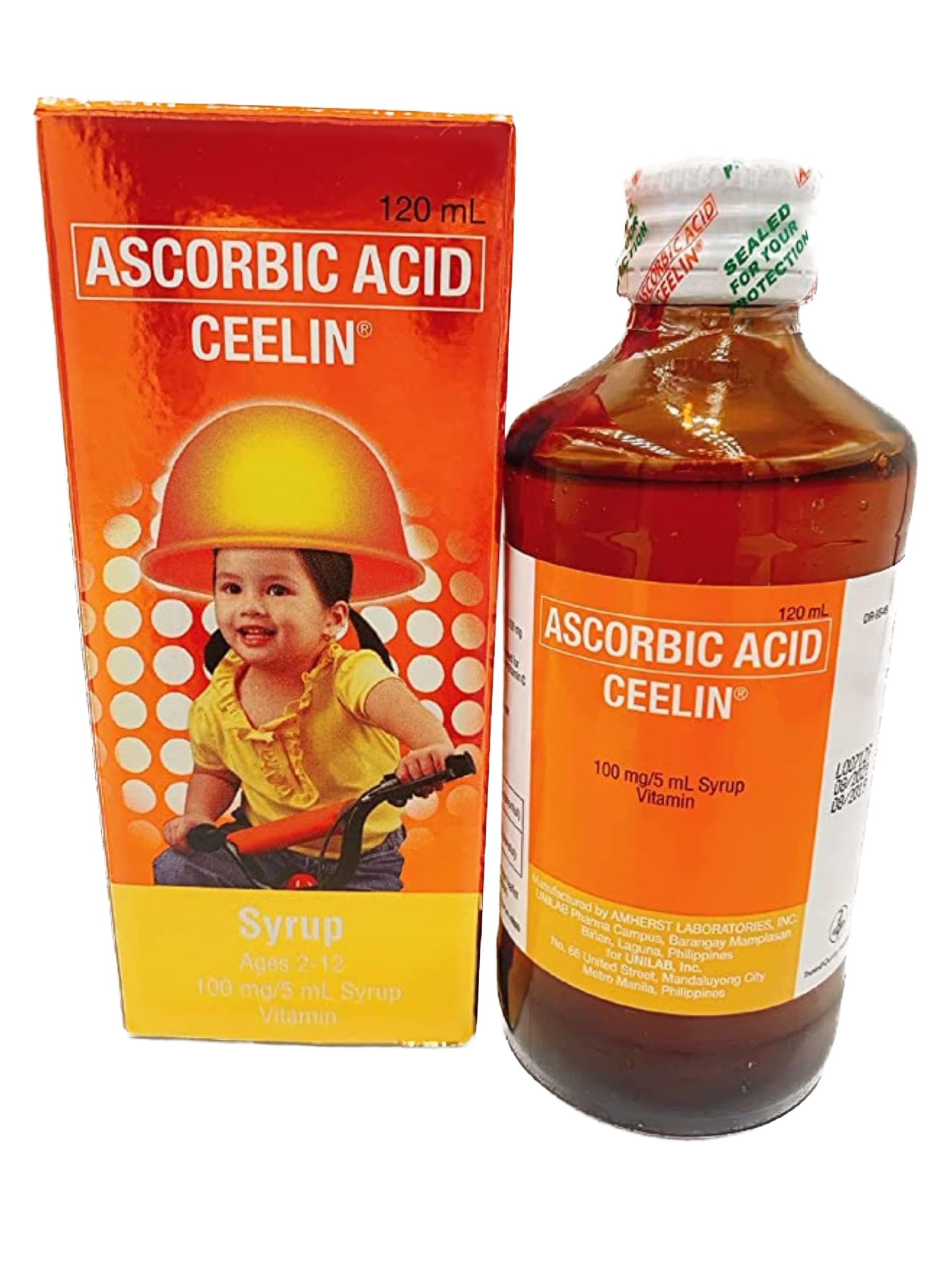 Ceelin Ascorbic Acid Syrup 120 ml