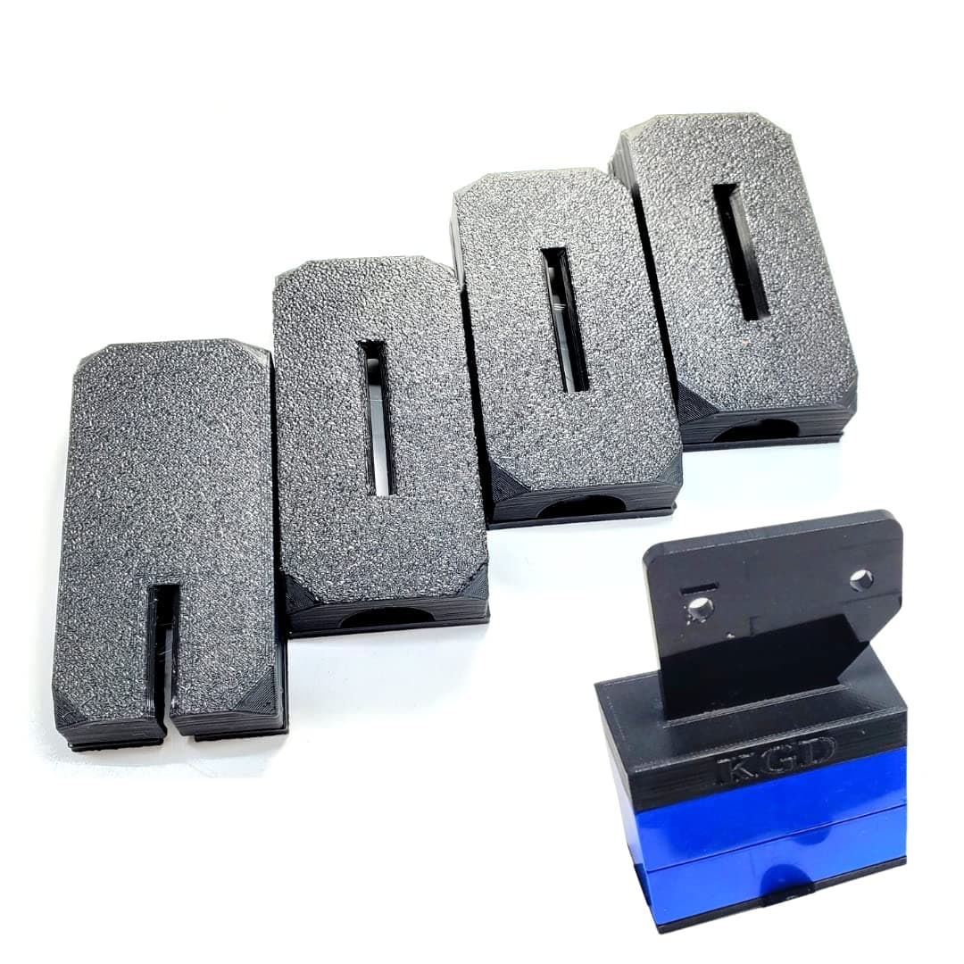 King Gubby Stackable Laser Engraver Feet - Raise Your Laser Master 2 Pro Using Popular Children's Stackable Bricks - Perfect for Rotary Accessories, Raised Cutting Beds, & Tall Burn Surfaces, KG0002