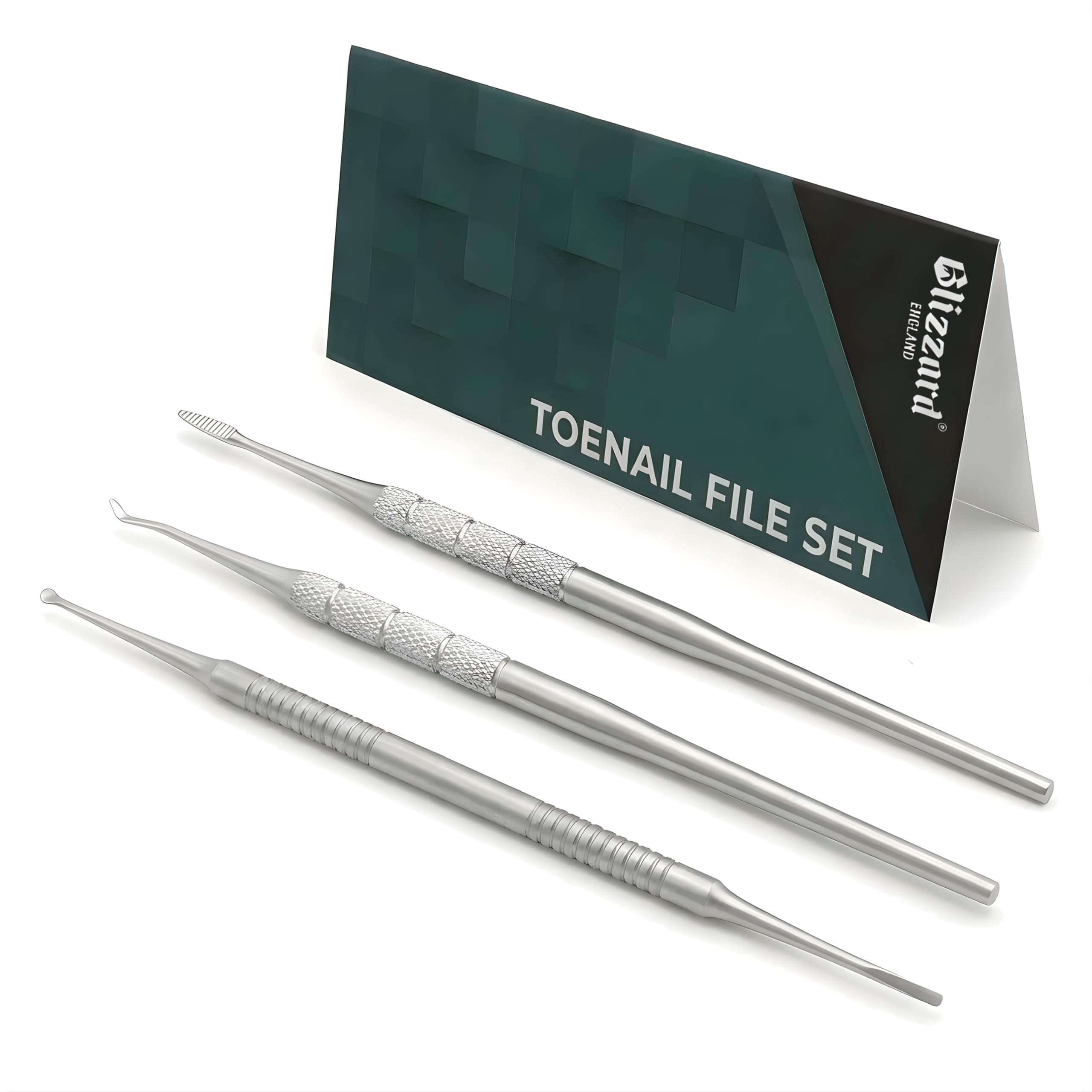 Blizzard 3-Pcs Ingrown Toenail Files Set