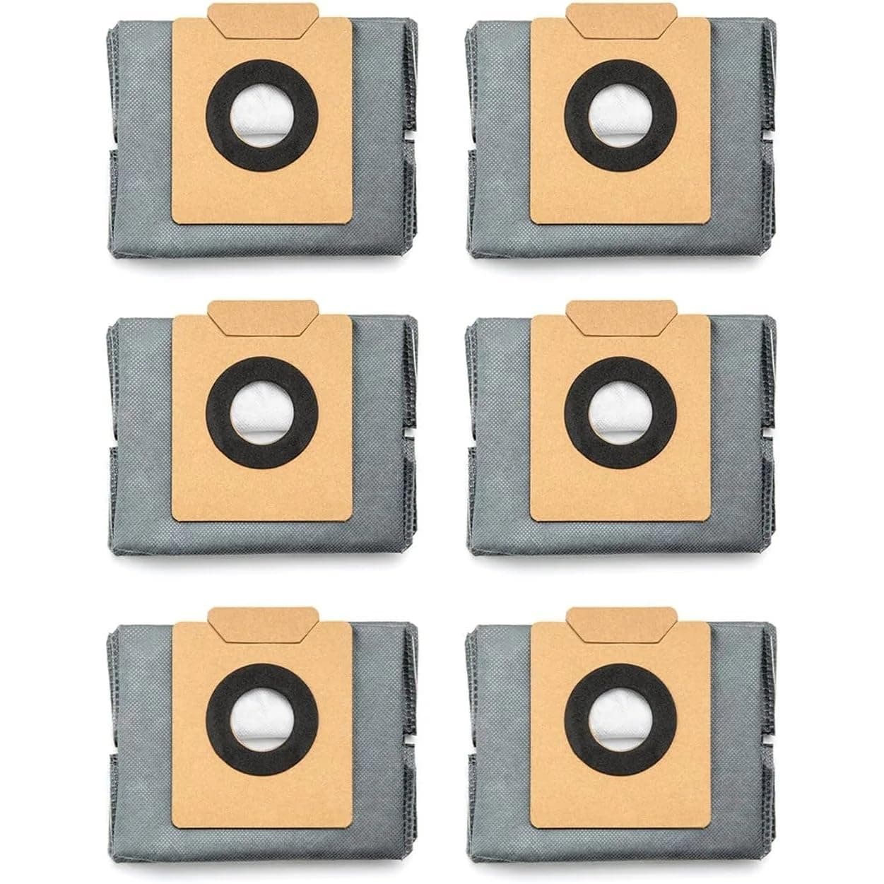 eufy Accessory-6-Pack Large Capacity Dust Bags Compatible with eufy X10 Pro Omni