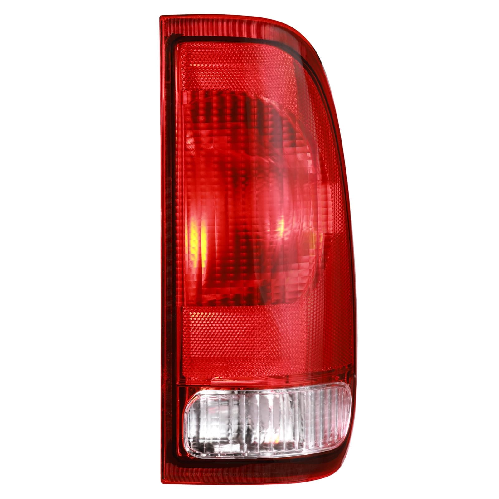 Right Passenger Side Tail Light Compatible With 1997-2003 Ford F150 1999-2007 F250 F350 F450 F550 Super Duty Rear Light Brake Lamps (Right Passenger Side)