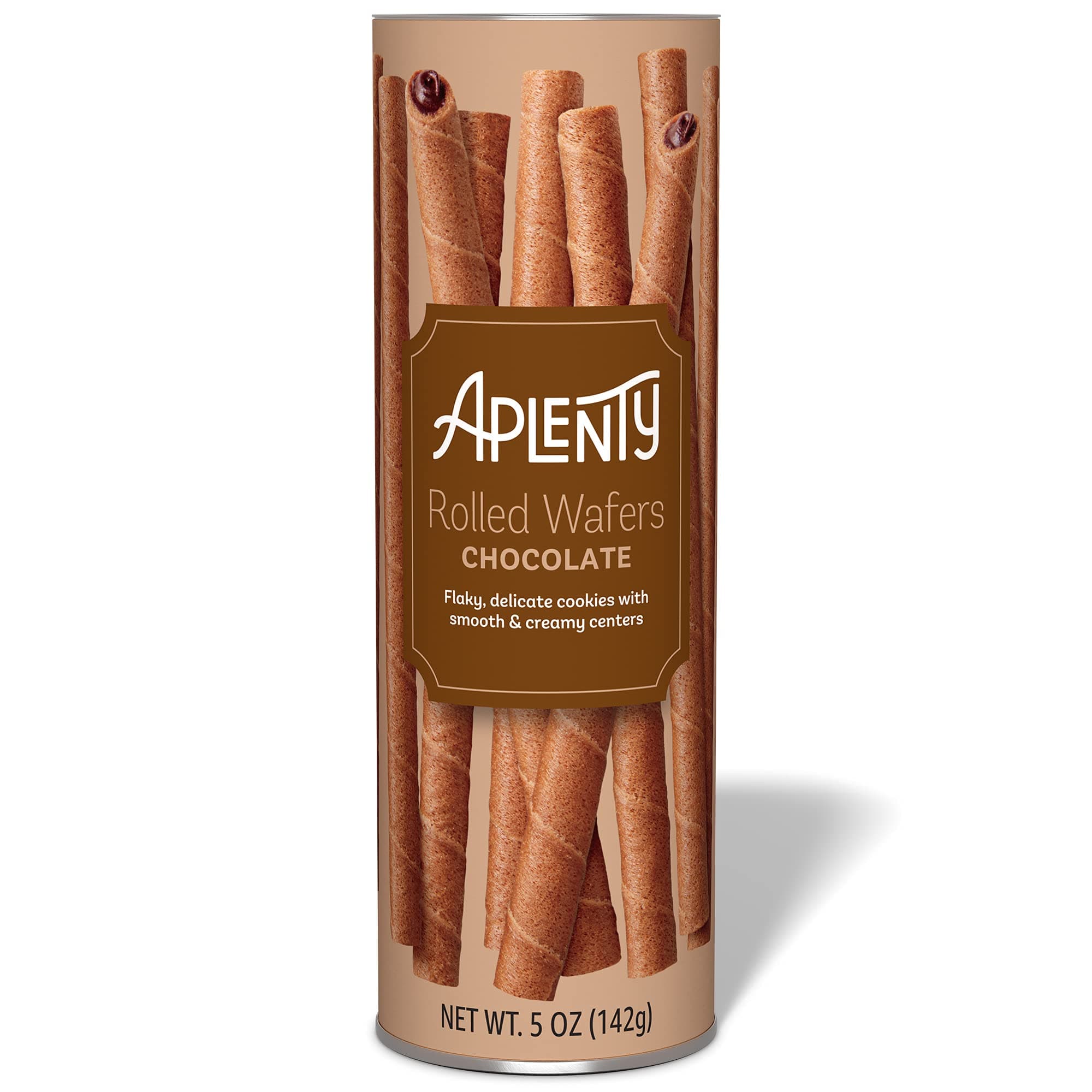 Chocolate Rolled Wafers, 5 Oz