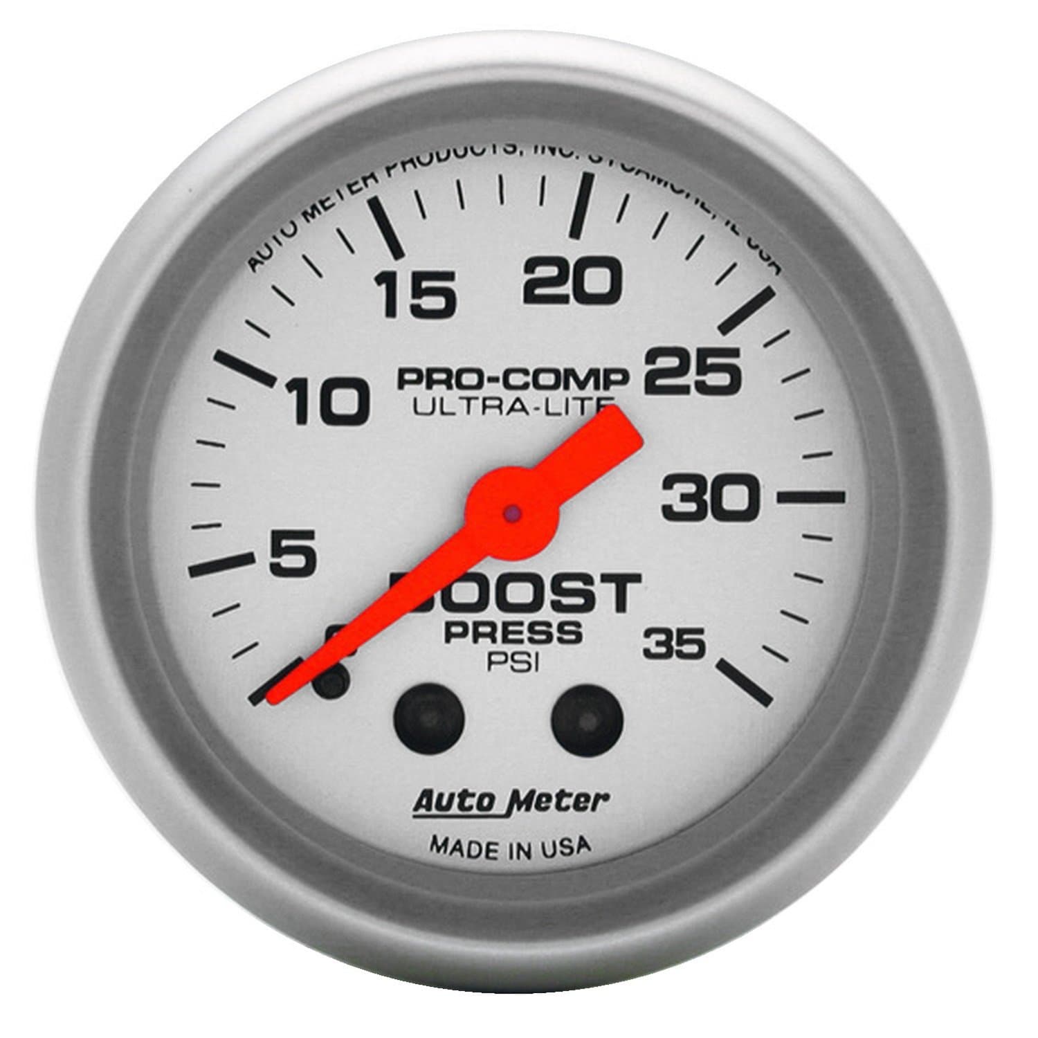 Auto Meter 4304 Ultra-Lite Mechanical Boost Gauge