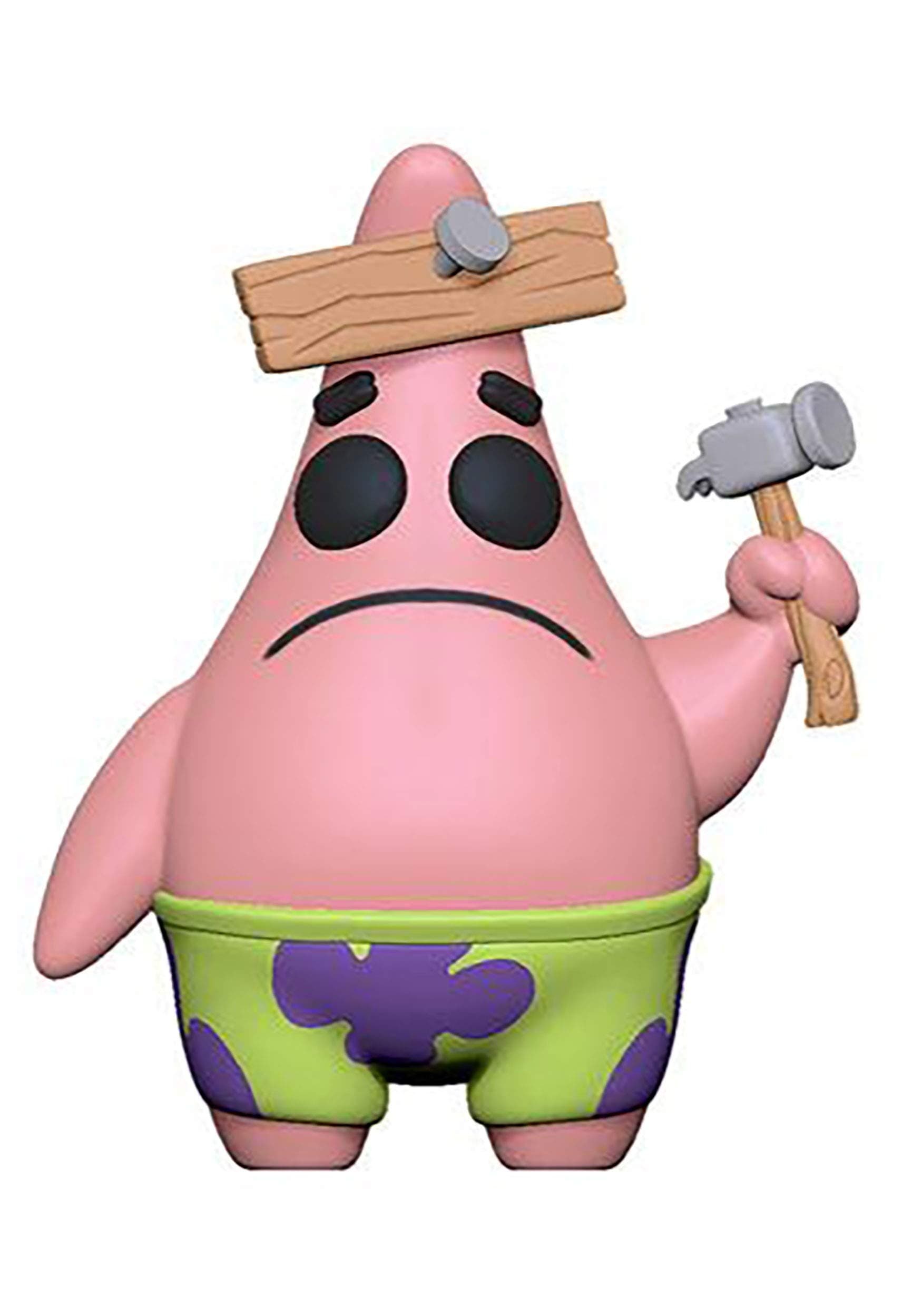 Pop! Animation: Spongebob Squarepants - Patrick with Board, Multicolor, Standard