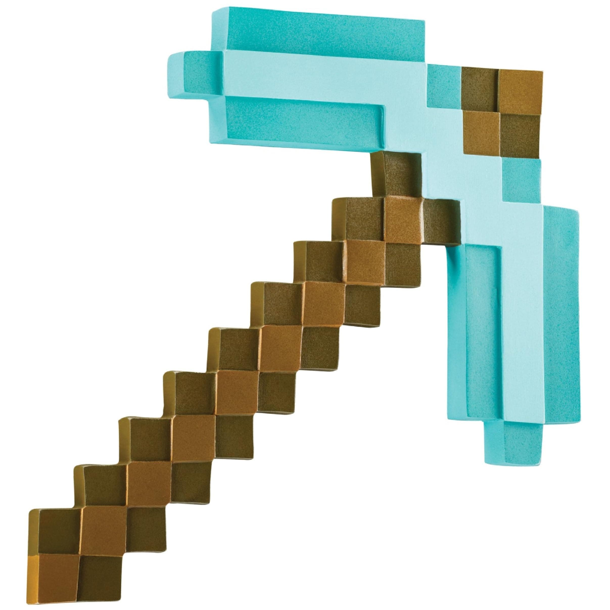 Minecraft Pickaxe Weapon, White One Size 65685