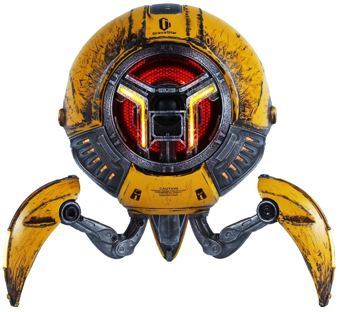 Gravastar G1 Pro_Ylw Mars Pro Bluetooth Speaker Yellow