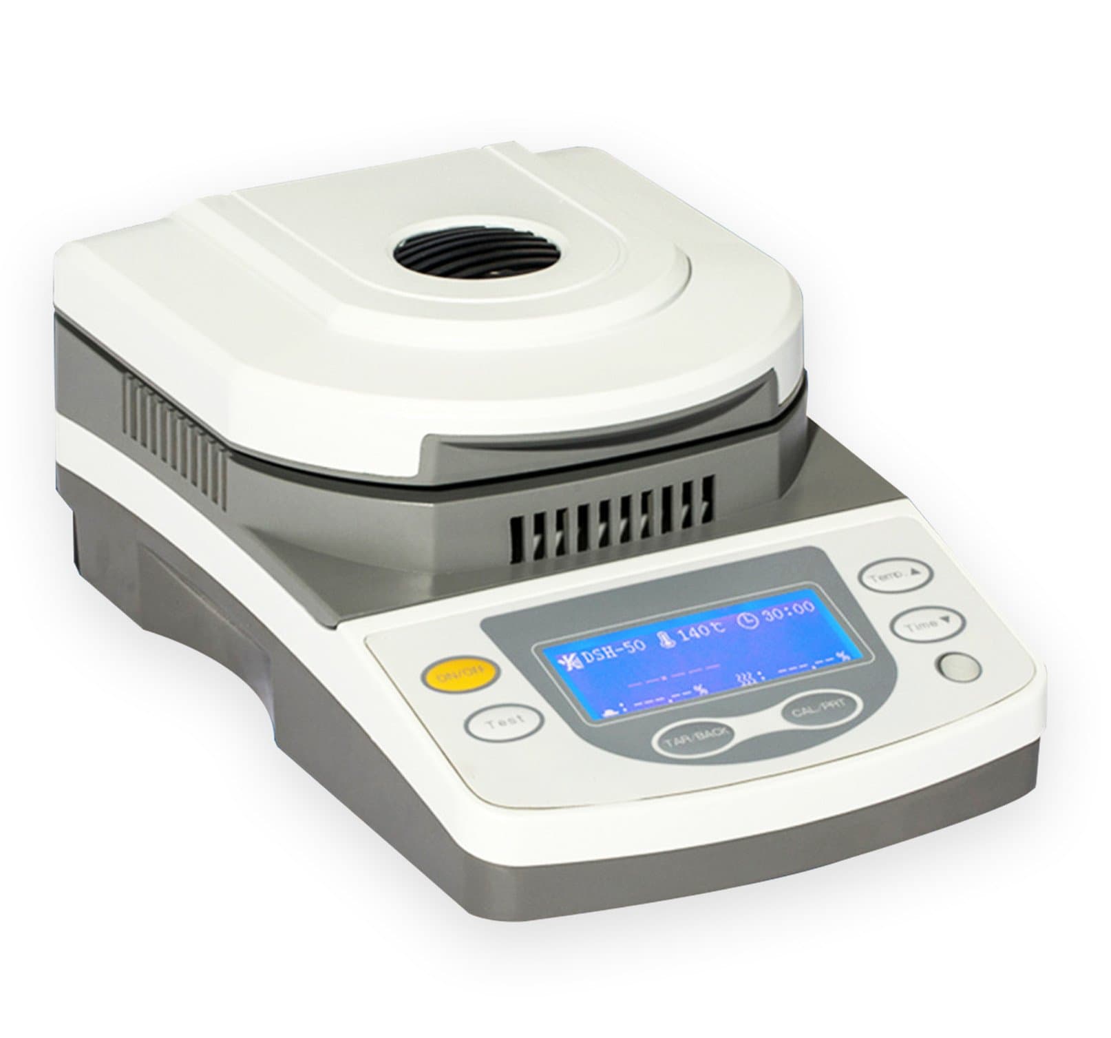 CGOLDENWALL Digital Fast Lab Moisture analyzer tester with halogen heating 110V/220V (Capacity:50g Readability:10mg)