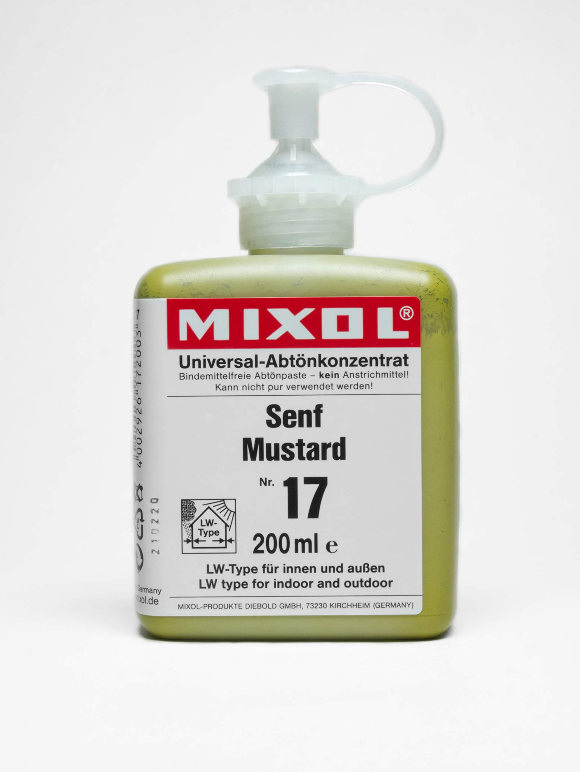 MixolUniversal Tints, Mustard, #17, 200ml