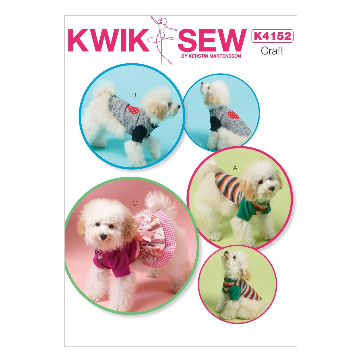 Kwik Sew Patterns K4152OSZ, Dog Clothes