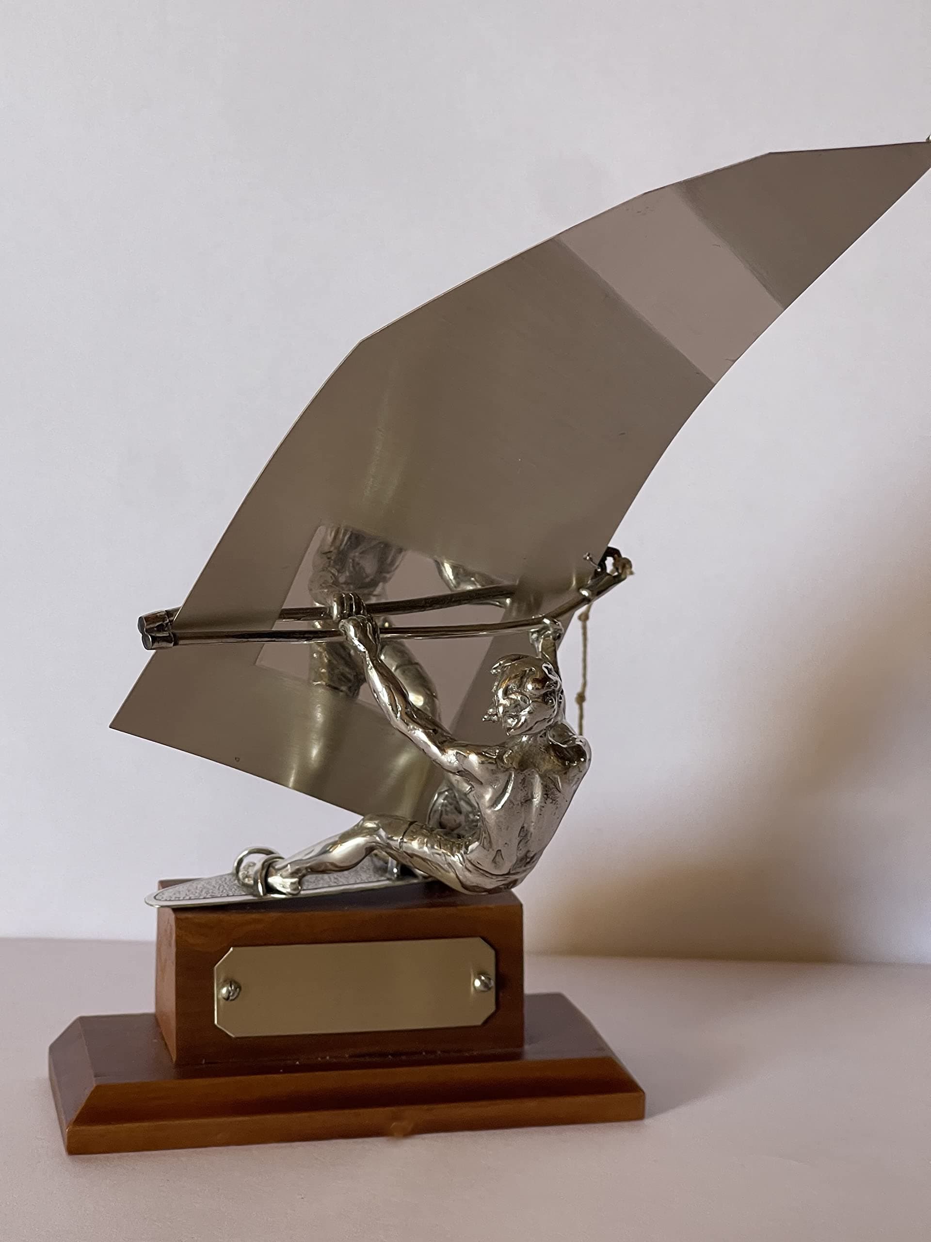 SACCHETTI Miniature Sterling Silver Wind Surfer.