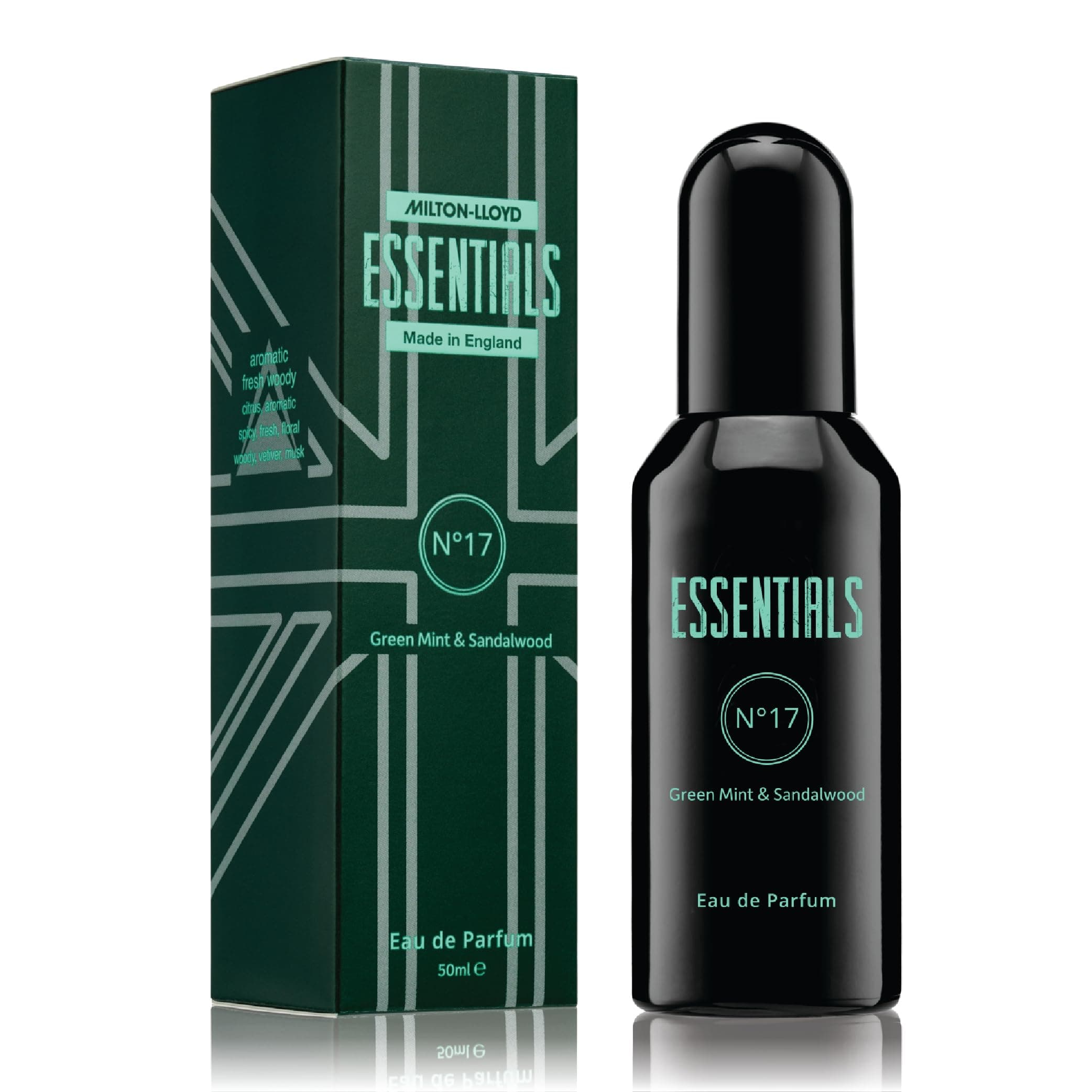 ESSENTIALS No 17 Perfume for Him. 50ml Eau de Parfum, Luxury Fragrance - Mens Aftershave, Long Lasting Fragrance