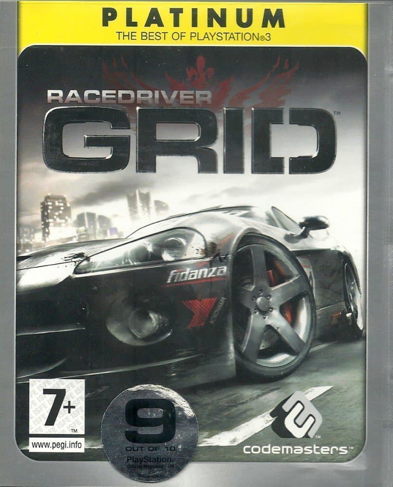 Race Driver: GRID - Platinum Edition (PS3) by Codemasters