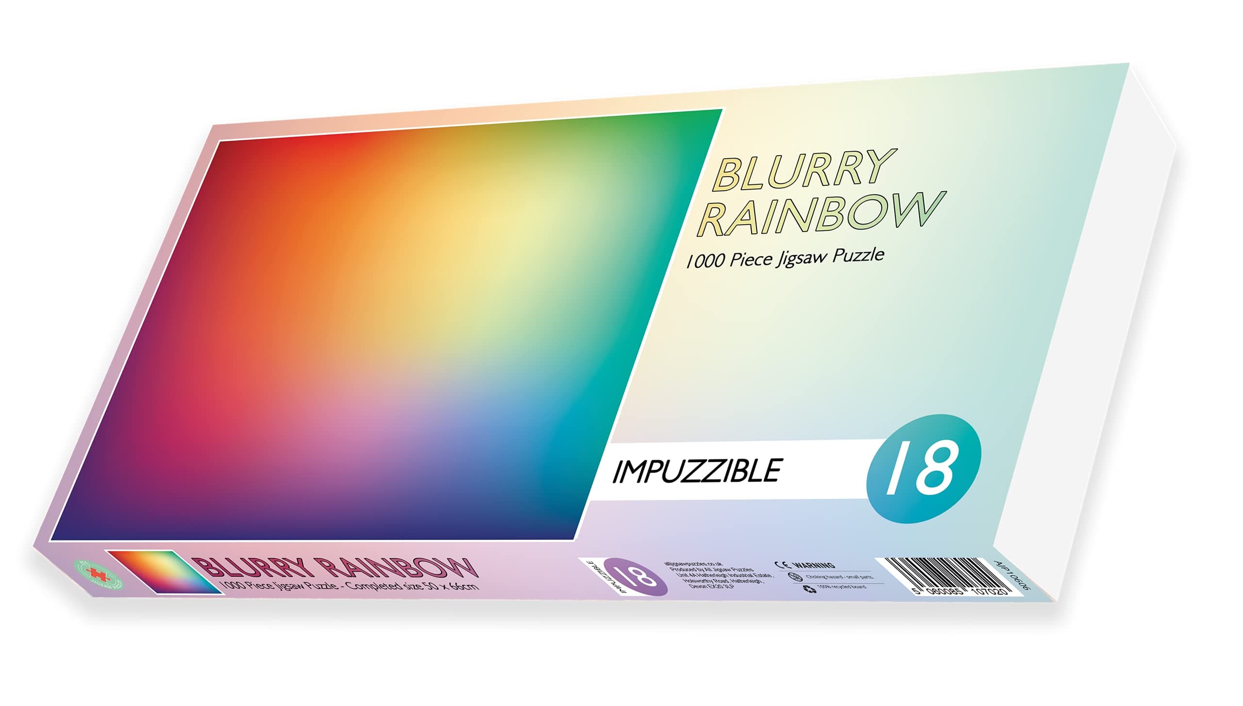 All Jigsaw PuzzlesBlurry Rainbow - Impuzzible - 1000 pc.