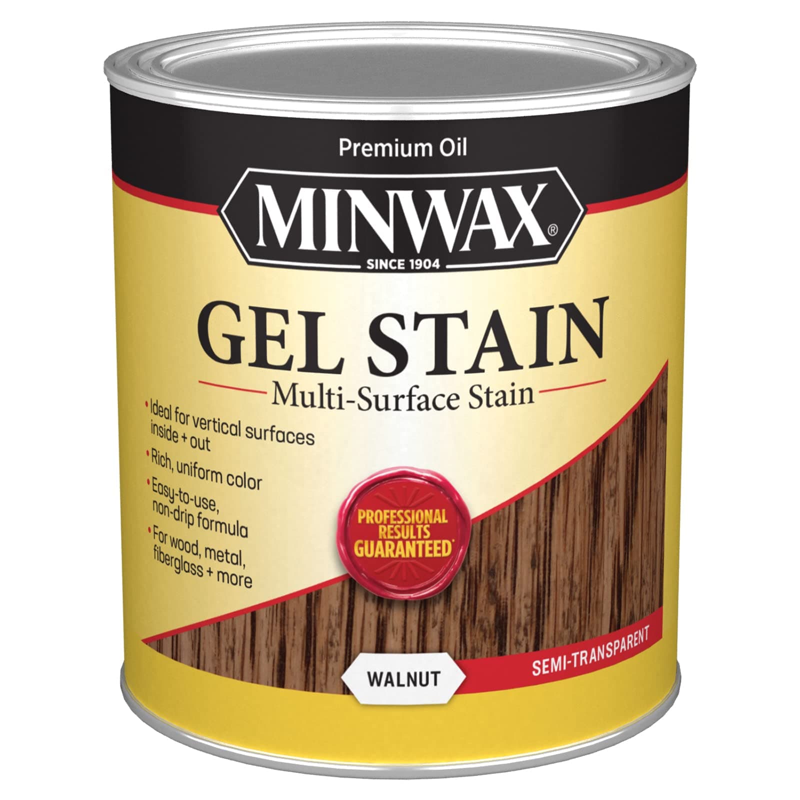 Minwax 66060000 Gel Stain, quart, Walnut