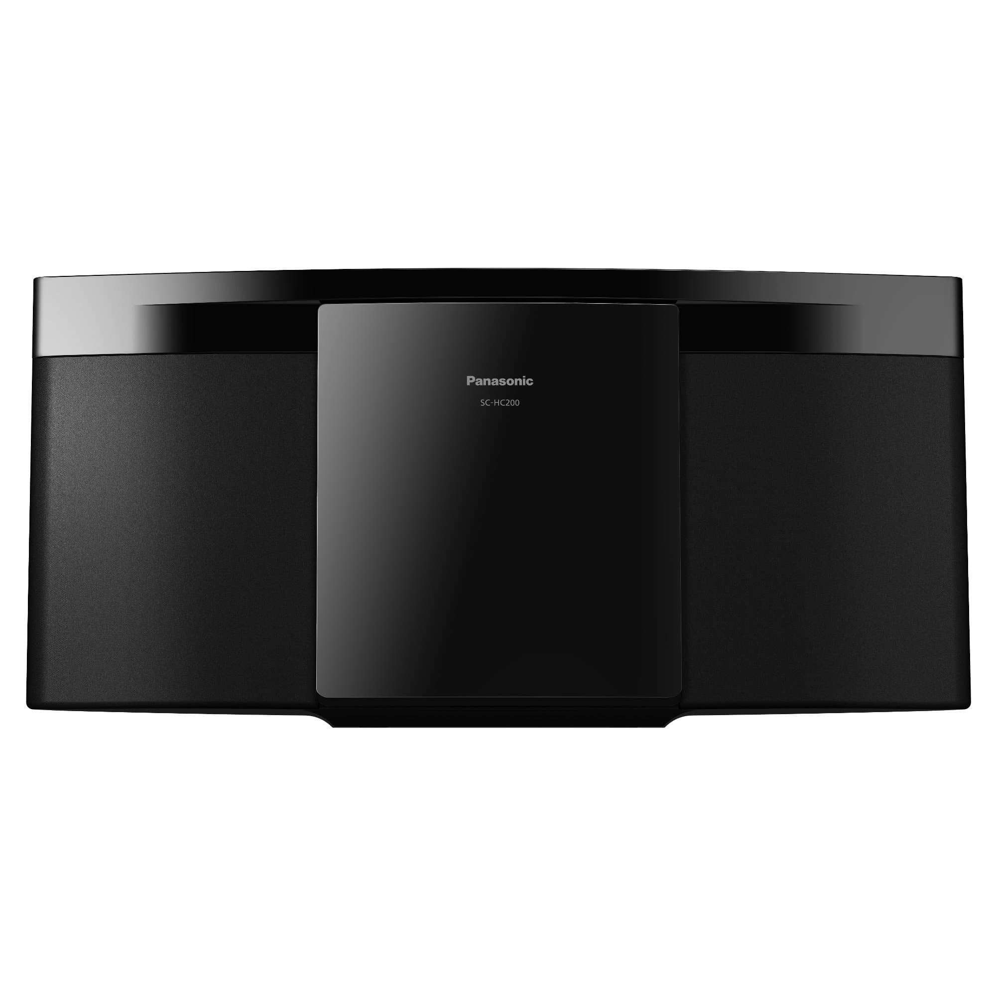 Panasonic SC-HC200EB-K Compact Micro Hi-Fi with CD and Bluetooth, Black