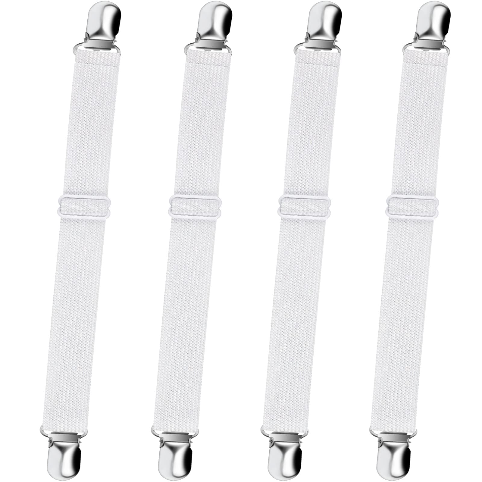 WHITE SHEET SUSPENDERS