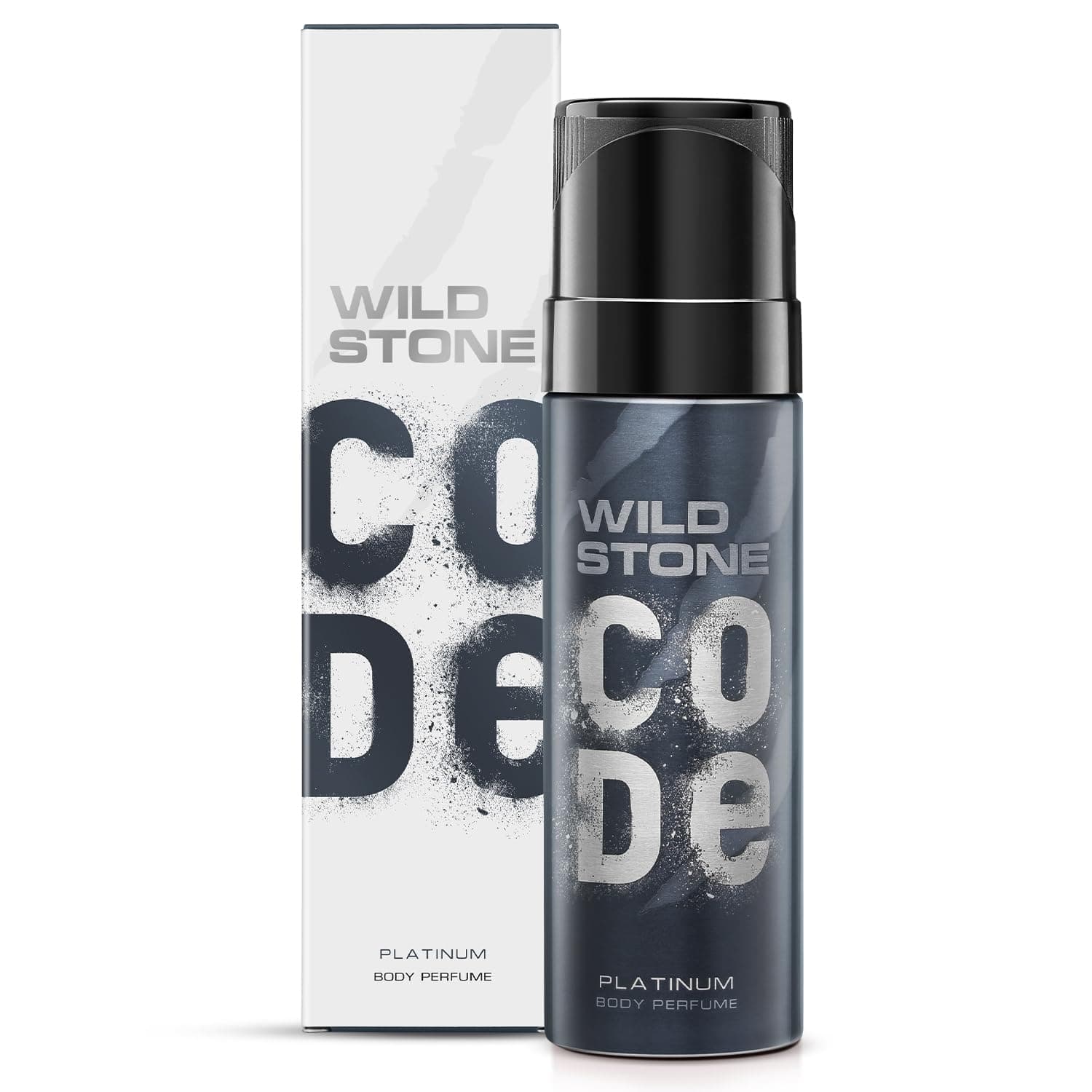 Wild Stone CODE Platinum Body Perfume for Men, 150ml | No Gas Deodorant | Long Lasting Body Spray