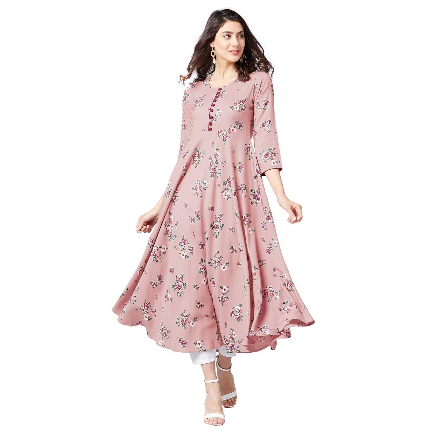 Tissu Women's Viscose Regular Kurta