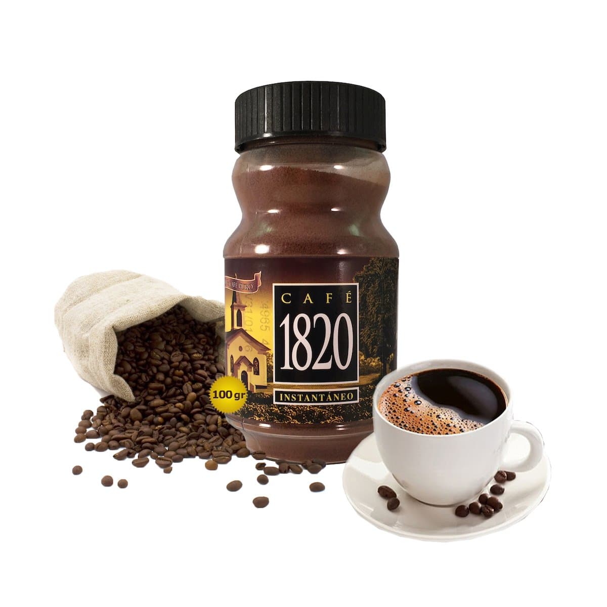 Cafe 1820 Instant Coffee - (100 gr)