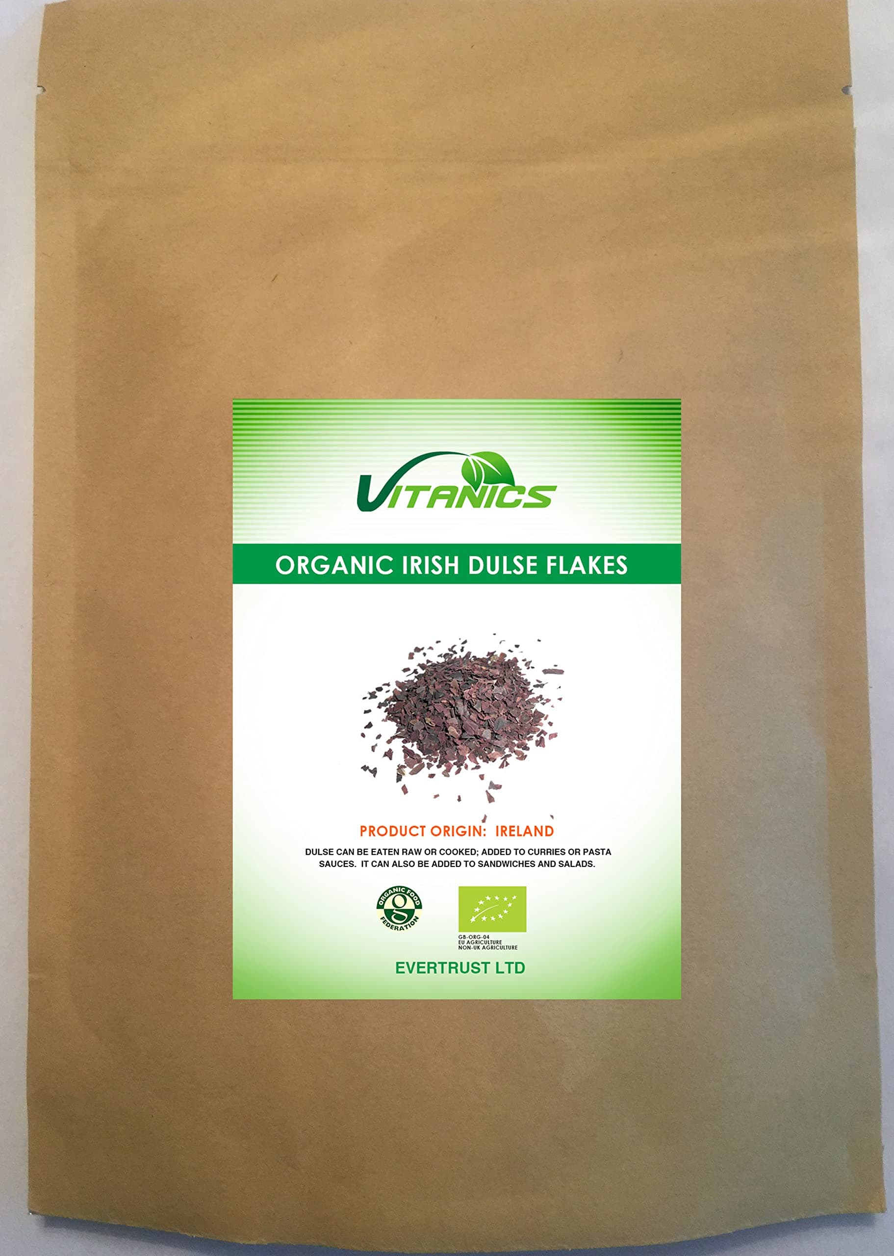 Organic Irish Dulse Flakes (200g)