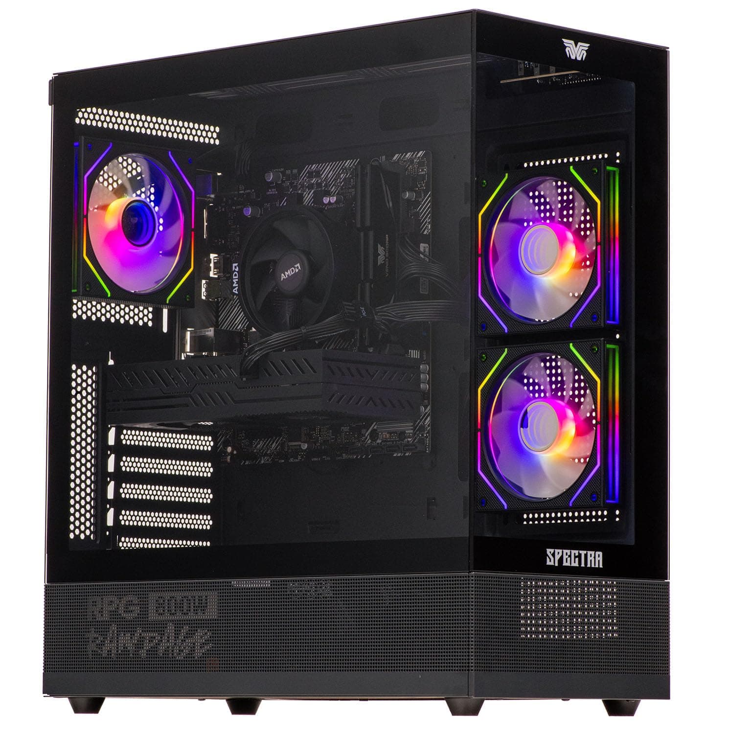 Veno Scorp Gaming PC - Eight Core Intel i7 10700F Processor - Nvidia RTX 5050 8GB Graphics Card - 16GB RAM - 1TB NVMe M.2 SSD - 240MM Liquid Cooling - Windows 11 – WiFi NZ