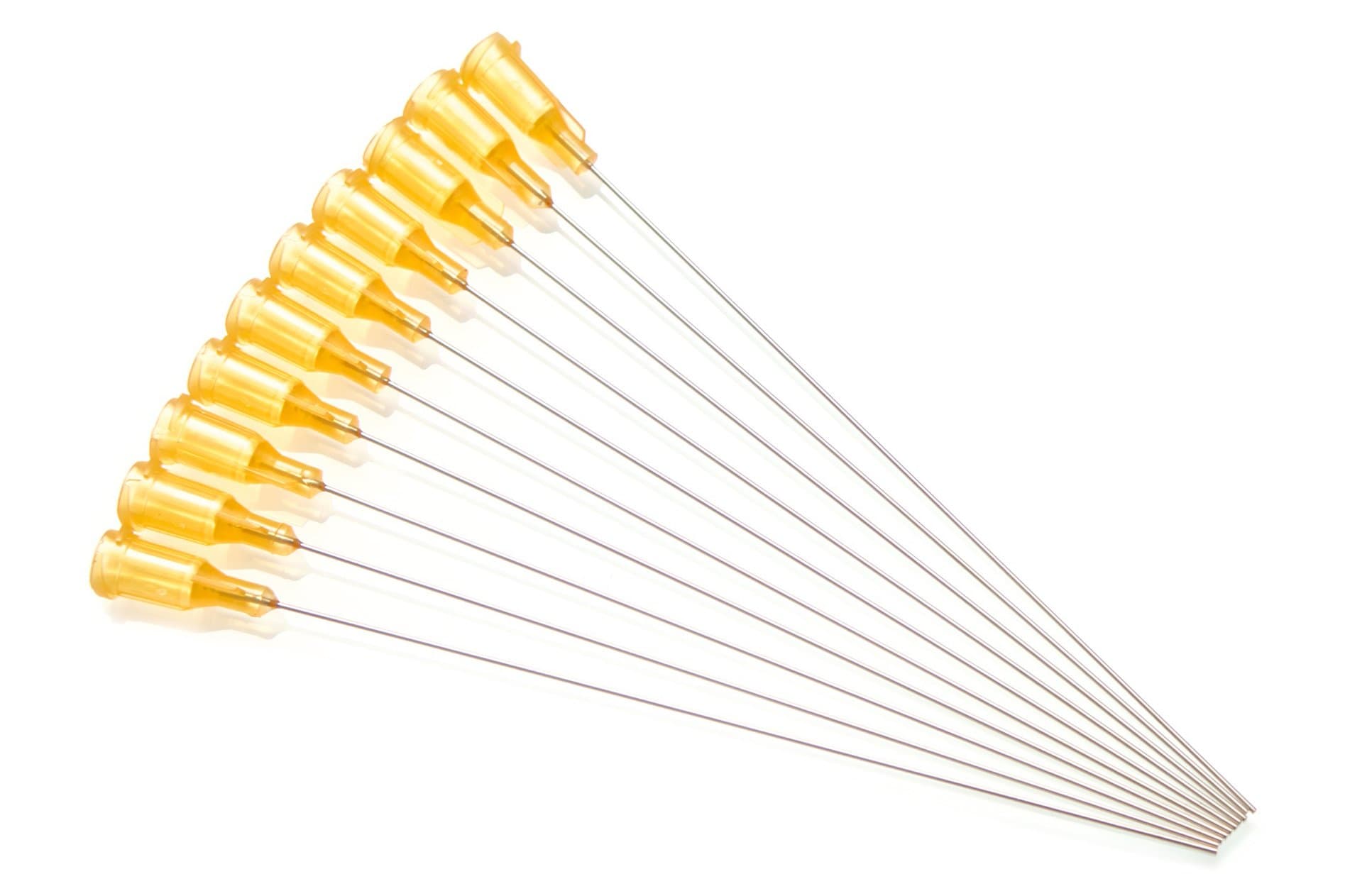 10 Pack - Dispensing Needle 4" - Blunt Tip Luer Lock (23 Gauge, Orange)