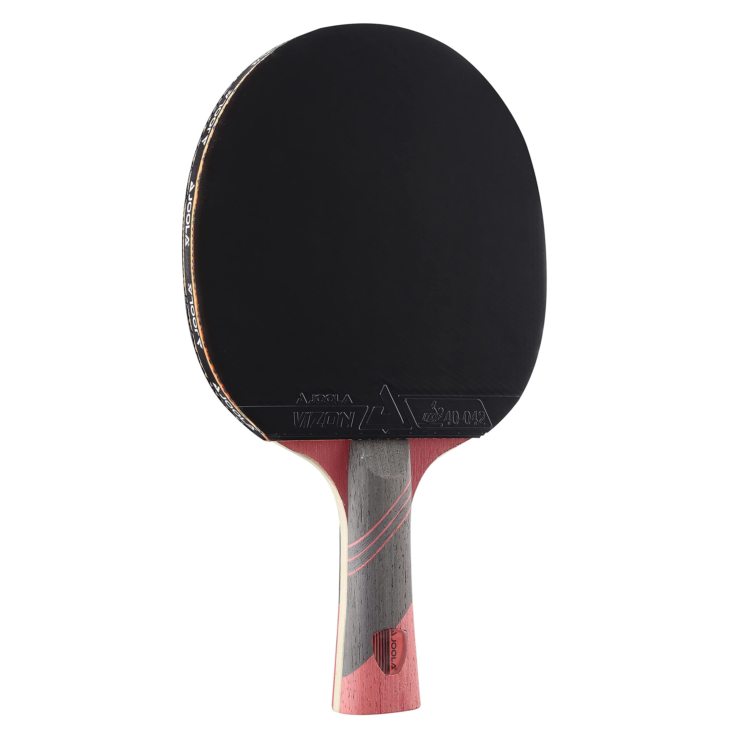 Omega Speed - Table Tennis Racket for Advanced Training with Flared Handle - Tournament Level Ping Pong Paddle with Torrent 33 Table Tennis Rubber- Designed for Speed