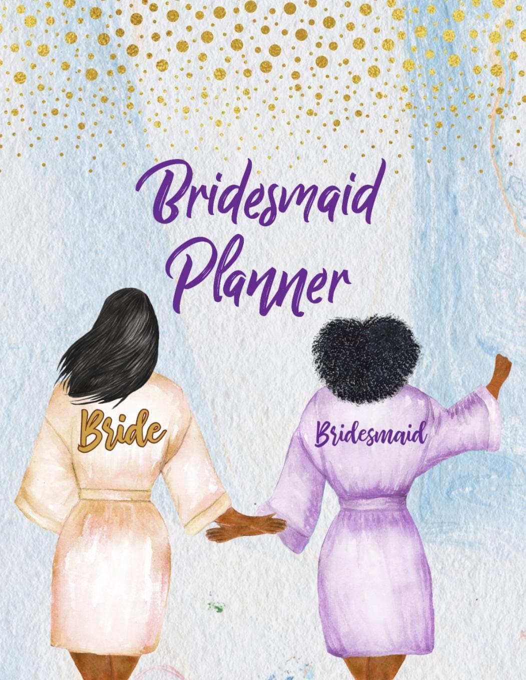 Bridesmaid Planner: Wedding Party Notebook and Task Tracker with Checklists for African American Brides: Bridesmaid Gift