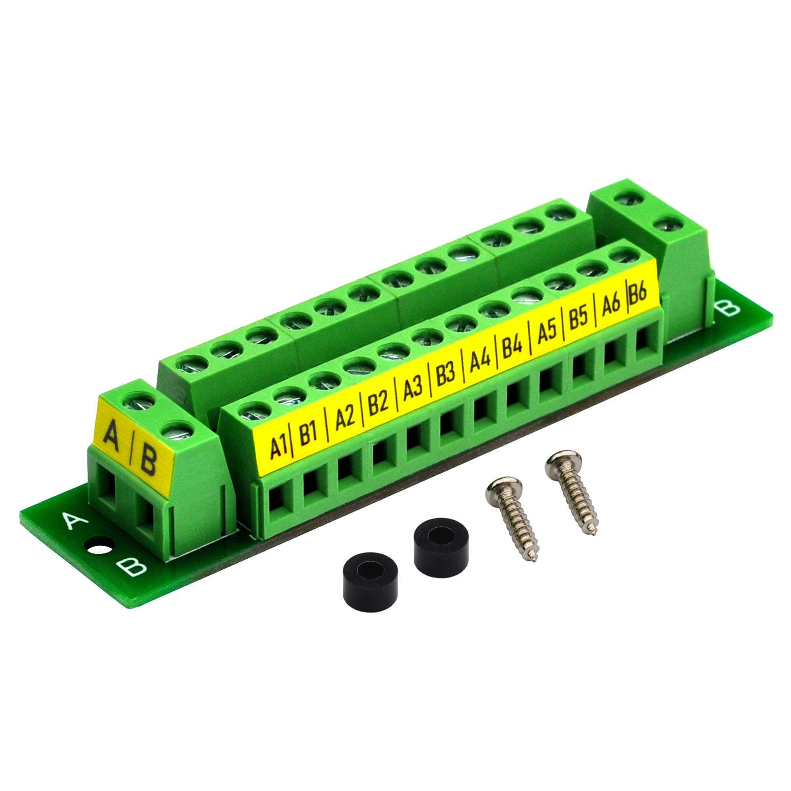 OONO 16 Amp 2x12 Position Terminal Block Distribution Module for AC DC