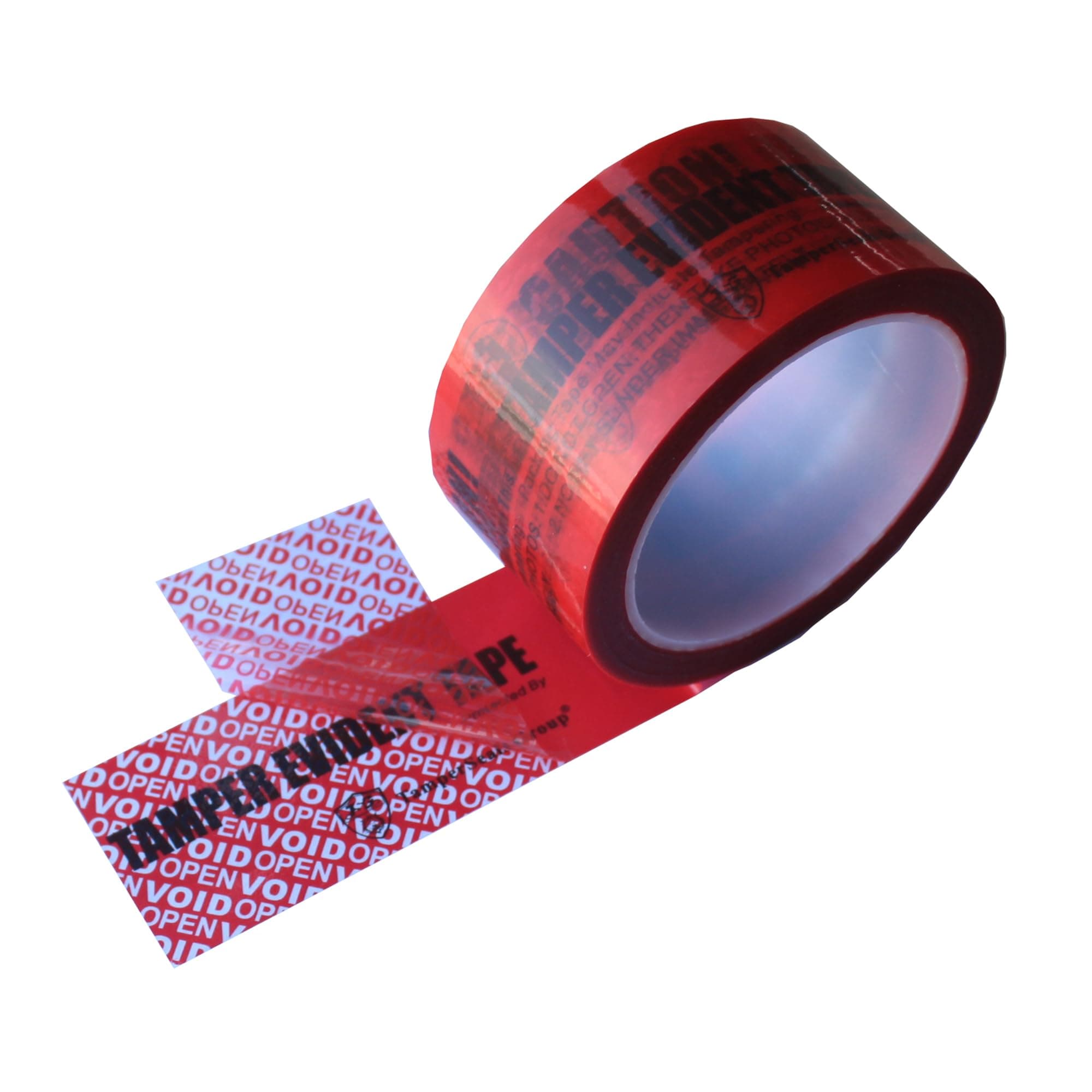 Partial-Transfer Security Tape (Red)