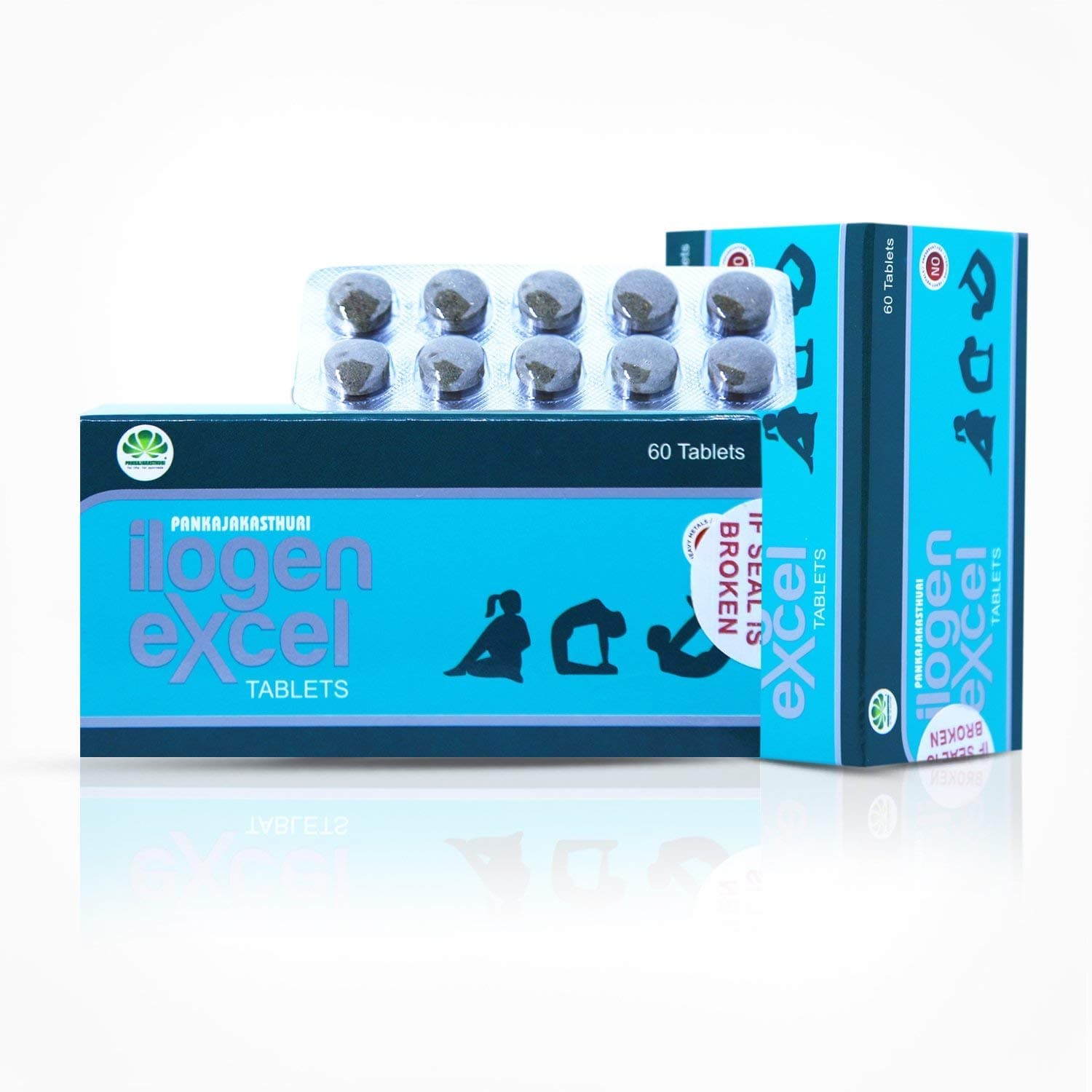 PANKAJAKASTHURI ILOGEN EXCEL Tablets (120 Tablets)