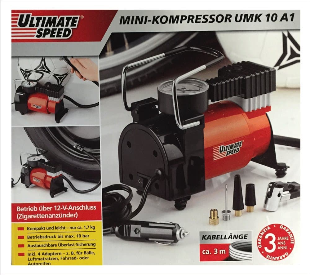Air Compressor Compressed Air Pump Mini Compressor UMK 10 A1 Ultimate Speed