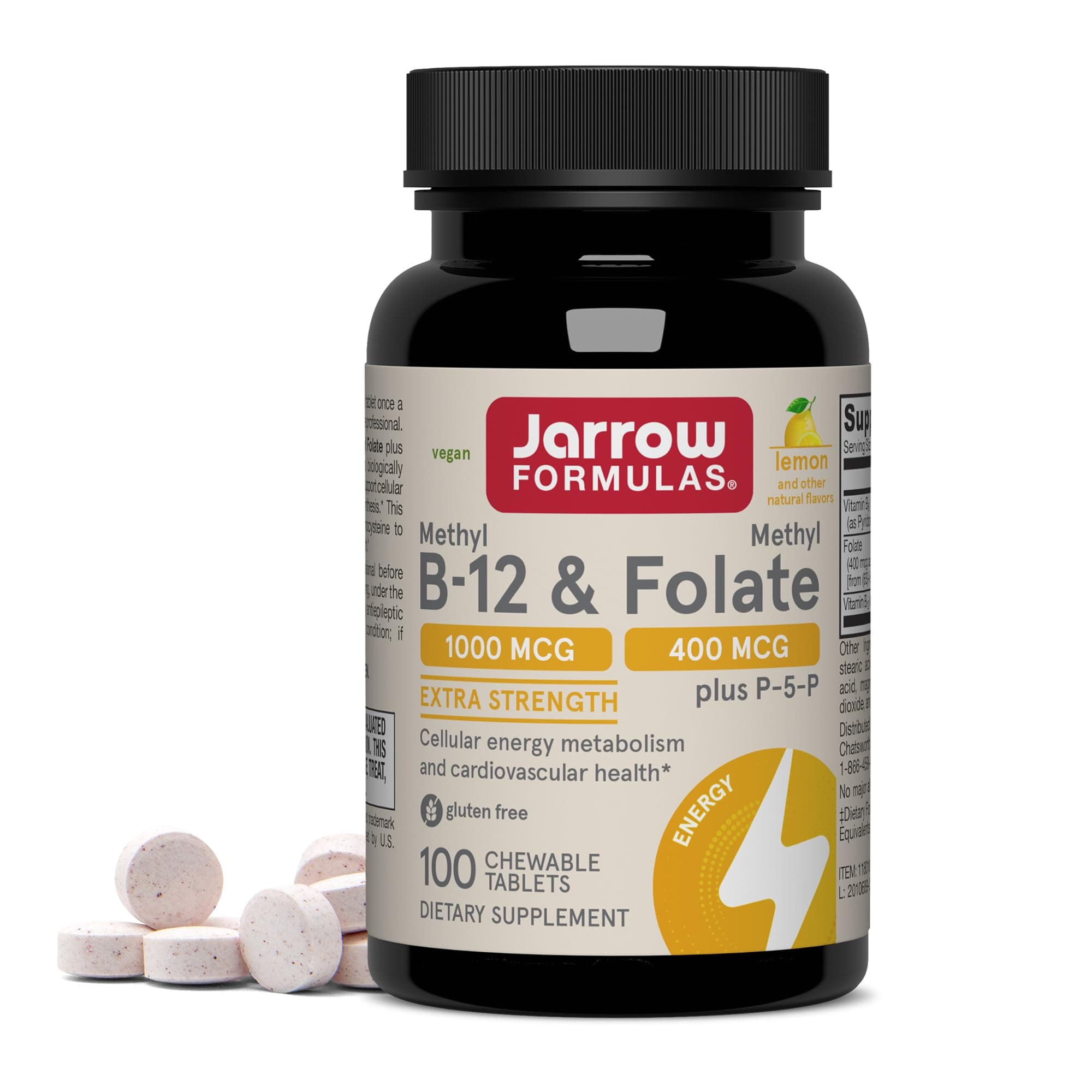 Extra Strength Methyl B-12 & Methyl Folate