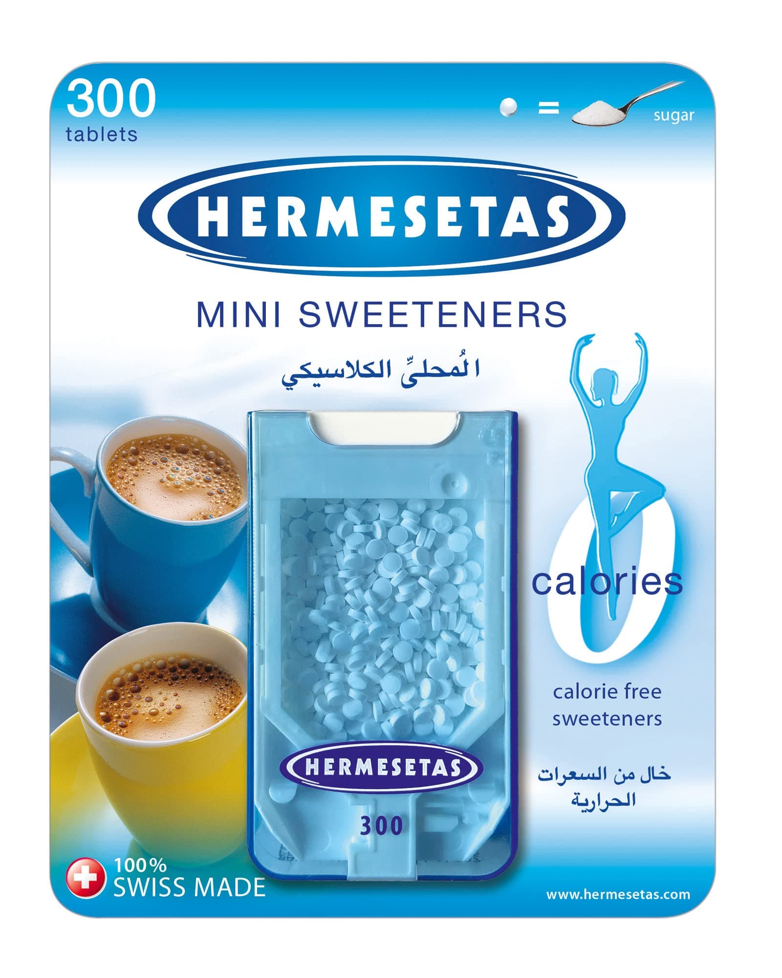 Hermesetas Mini Sweetener - 300 Tablets