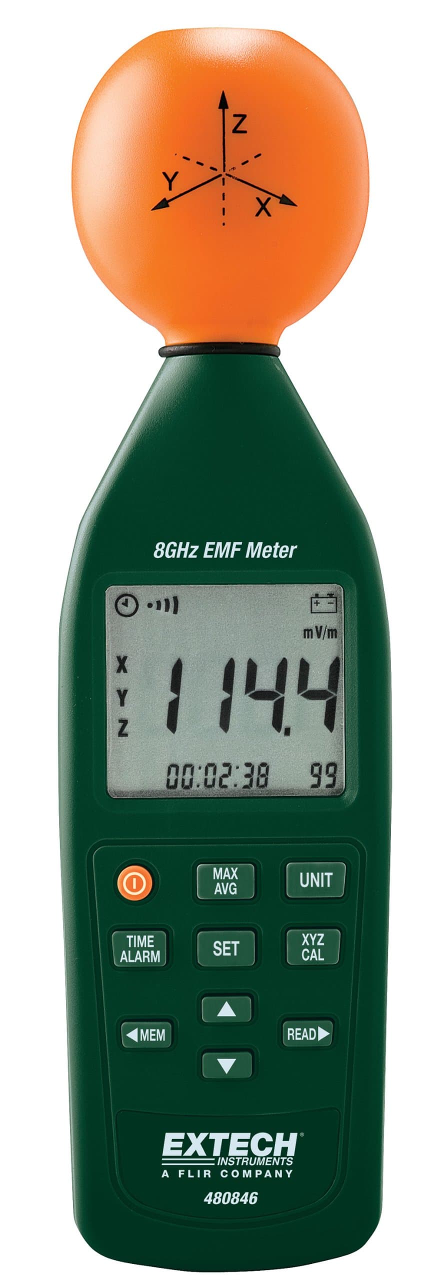Extech Instruments 480846 8GHz RF Electromagnetic Field Strength Meter