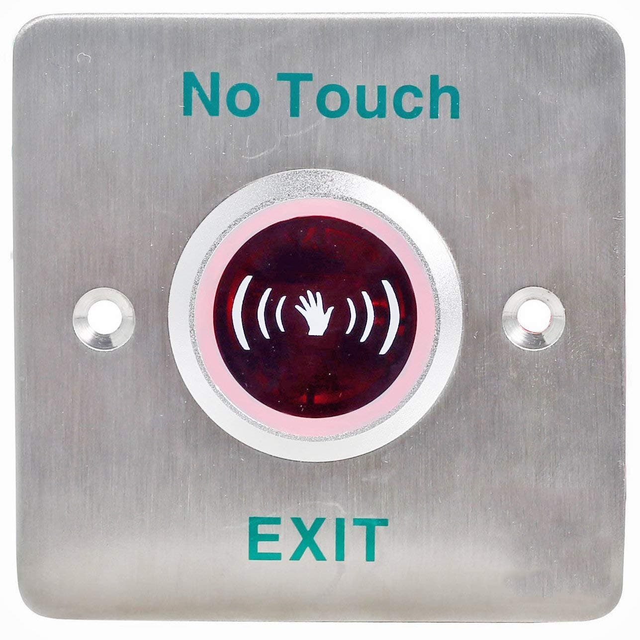UHPPOTE None Touch Infrared Door Exit Button Switch NO/NC/COM Output for Access Control