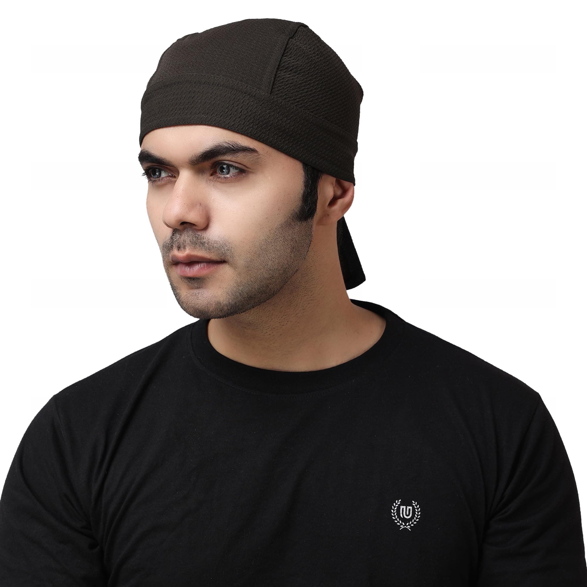 BISMAADH Cooling Helmet Liner Polyester & Elastic Stretchable Quick Dry Breathable Skull Running Cap Patka for Men & Women